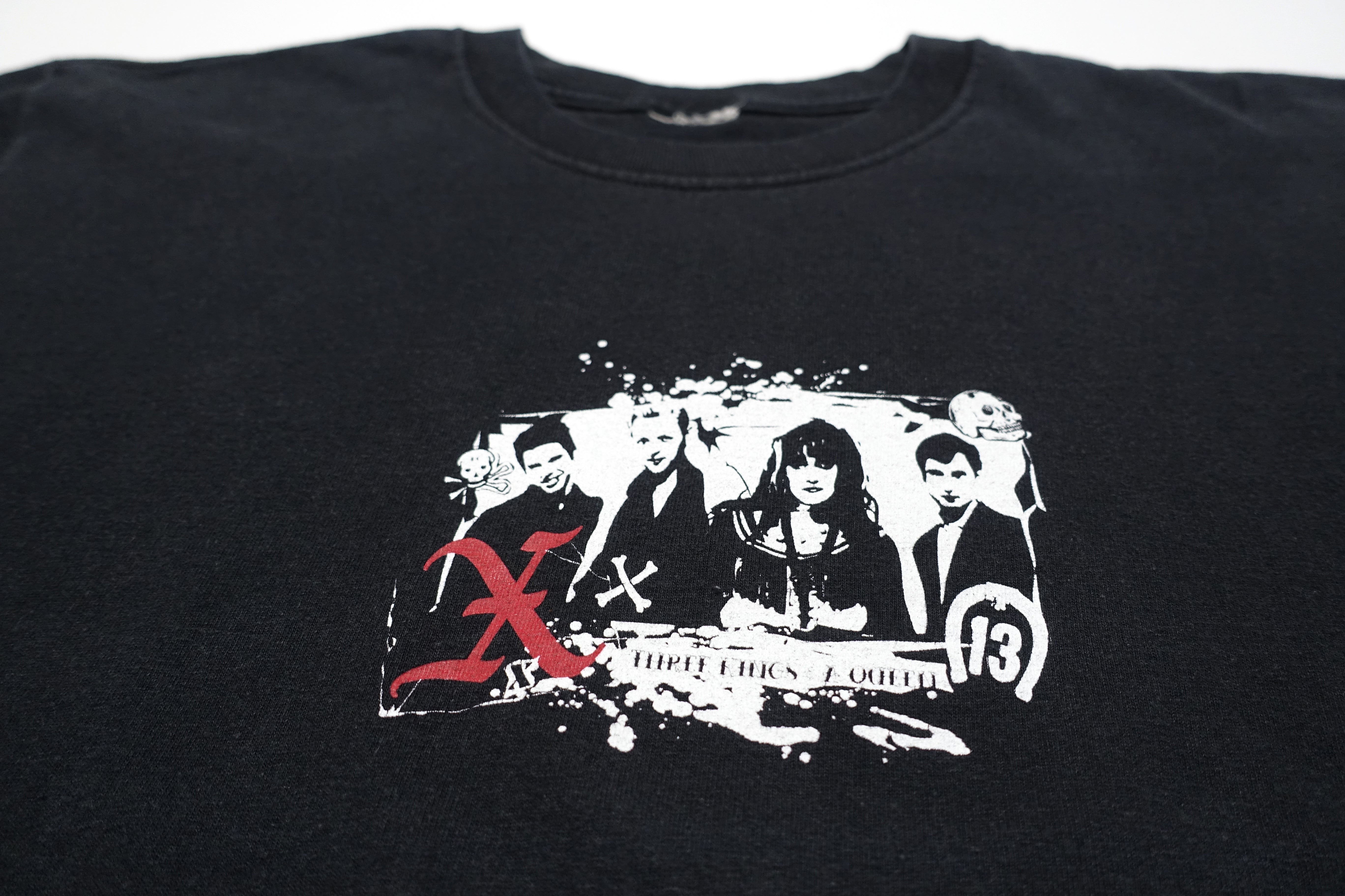 X - Three Kings & A Queen Late 90's / Early 00's Tour Shirt Size Large