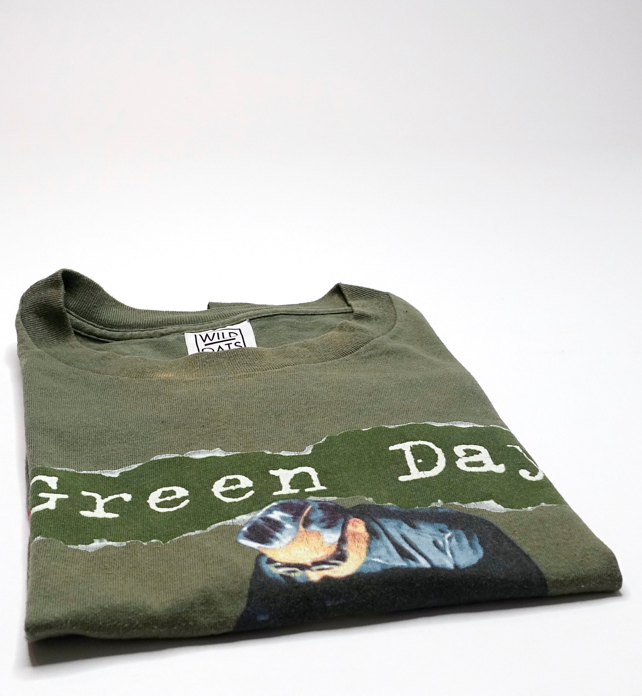 Green Day - Insomniac 1995 World Tour Shirt Size Large