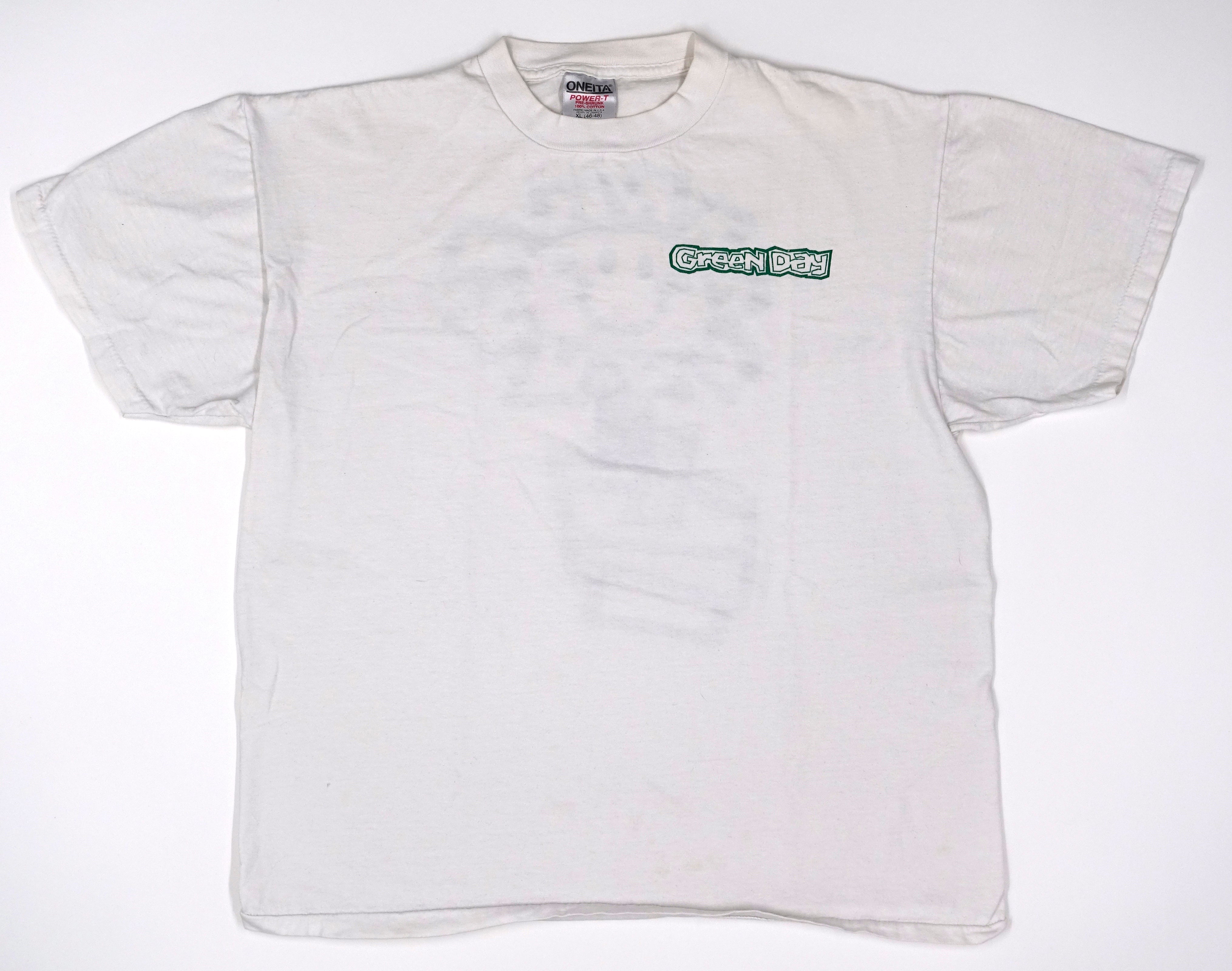 Green Day - Kerplunk Pocket Print 1991 Tour Shirt Size XL
