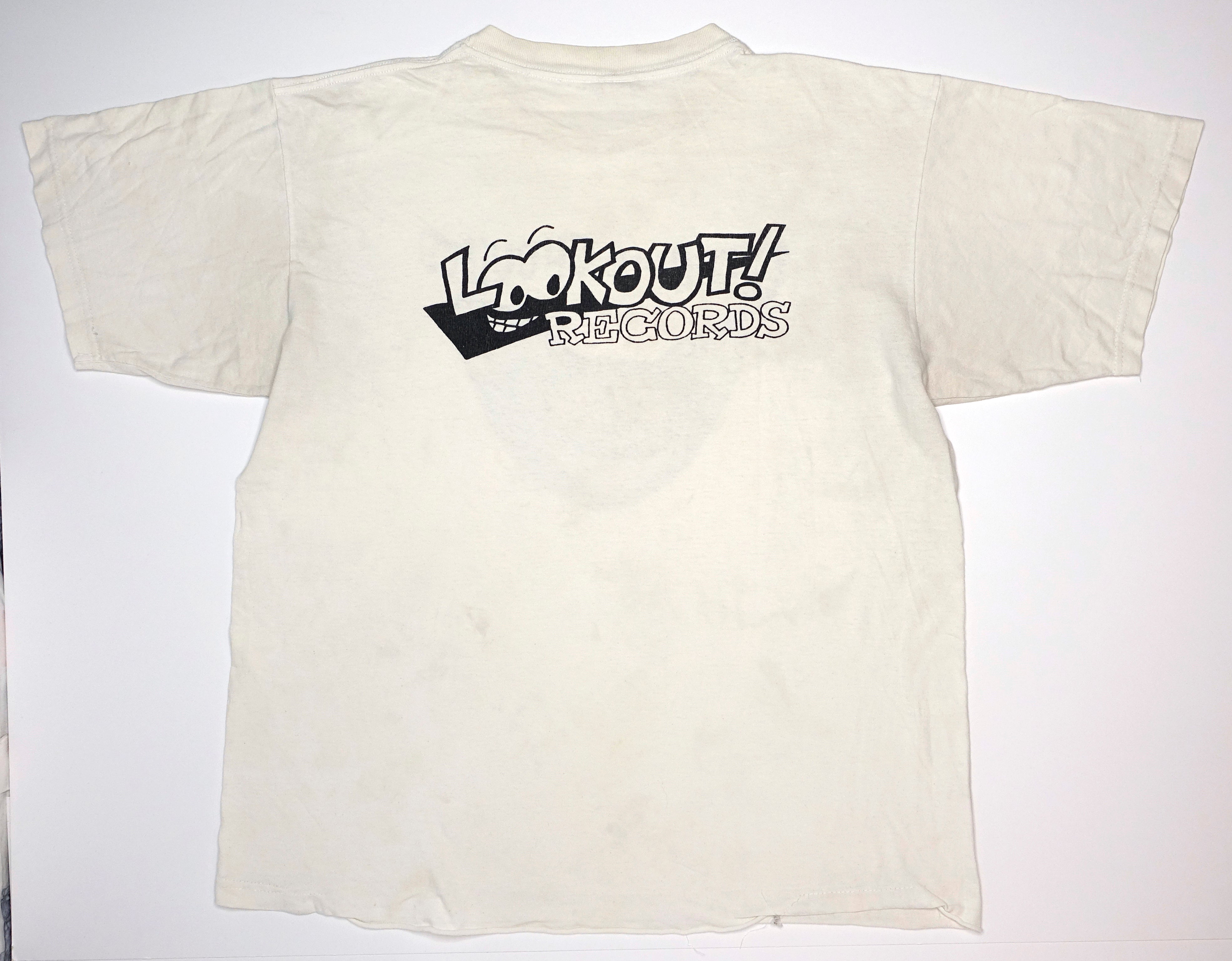 Groovie Ghoulies – Bat Head World Contact Day 1996 Tour Shirt Size XL