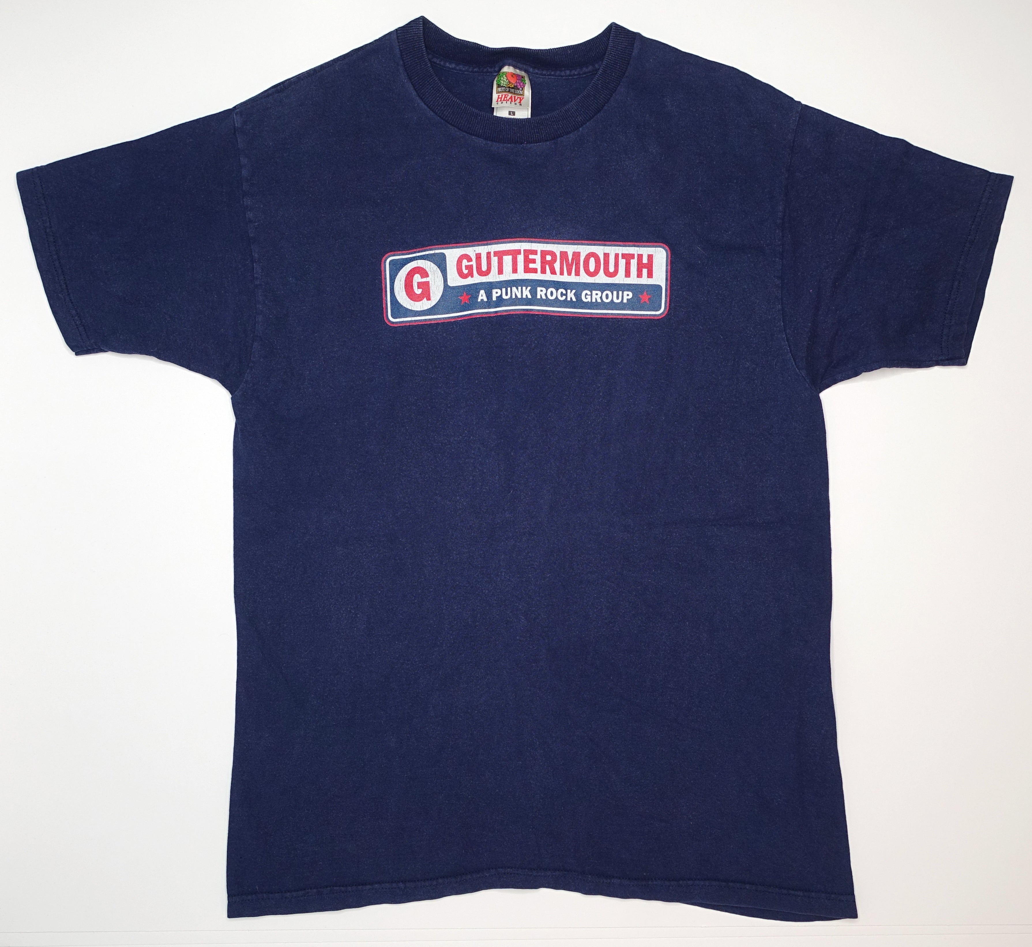 Guttermouth - A Punk Rock Group 90's Tour Shirt Size Large