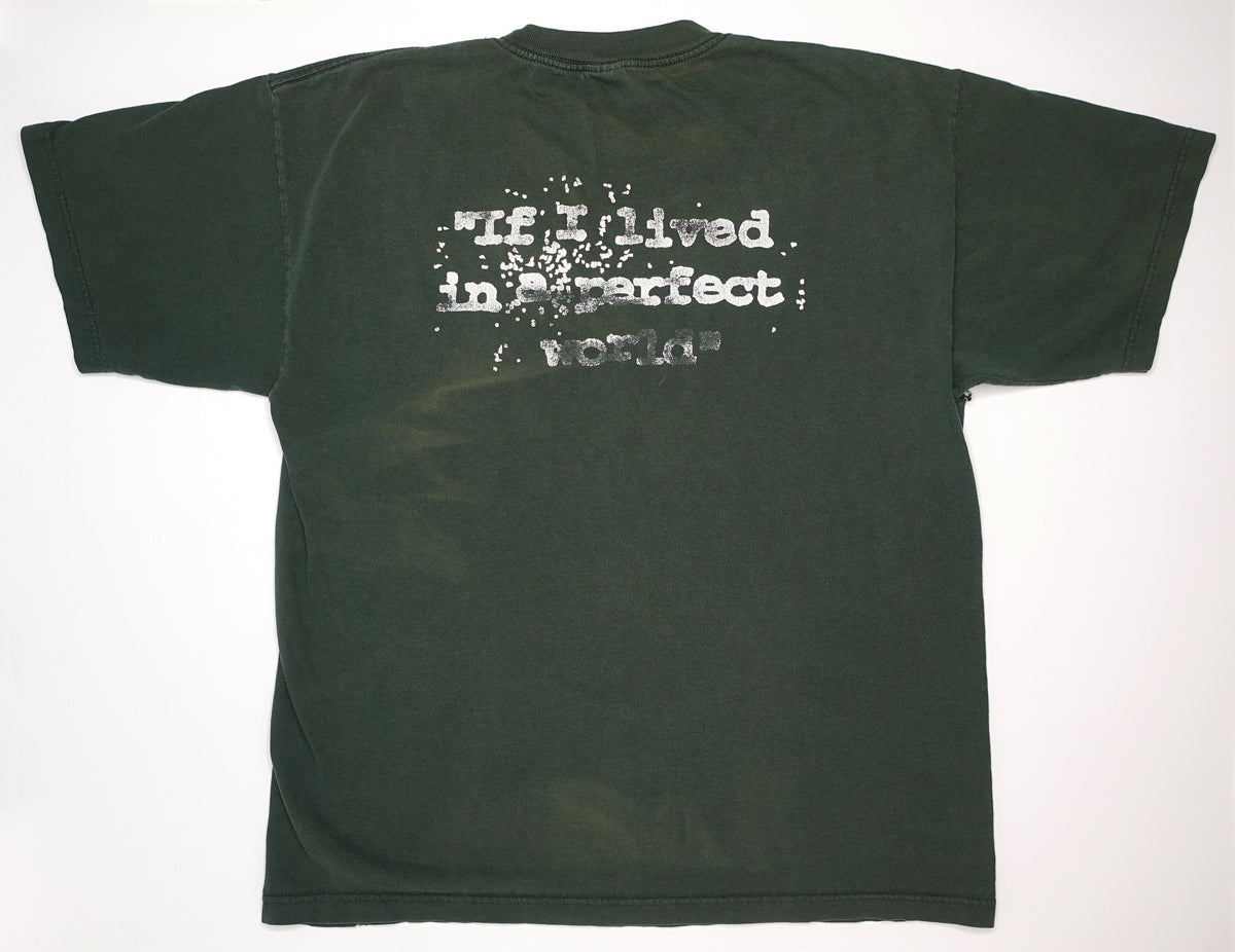 Guttermouth - If I Lived In A Perfect World / Musical Monkey 1997 Tour Shirt Size XL