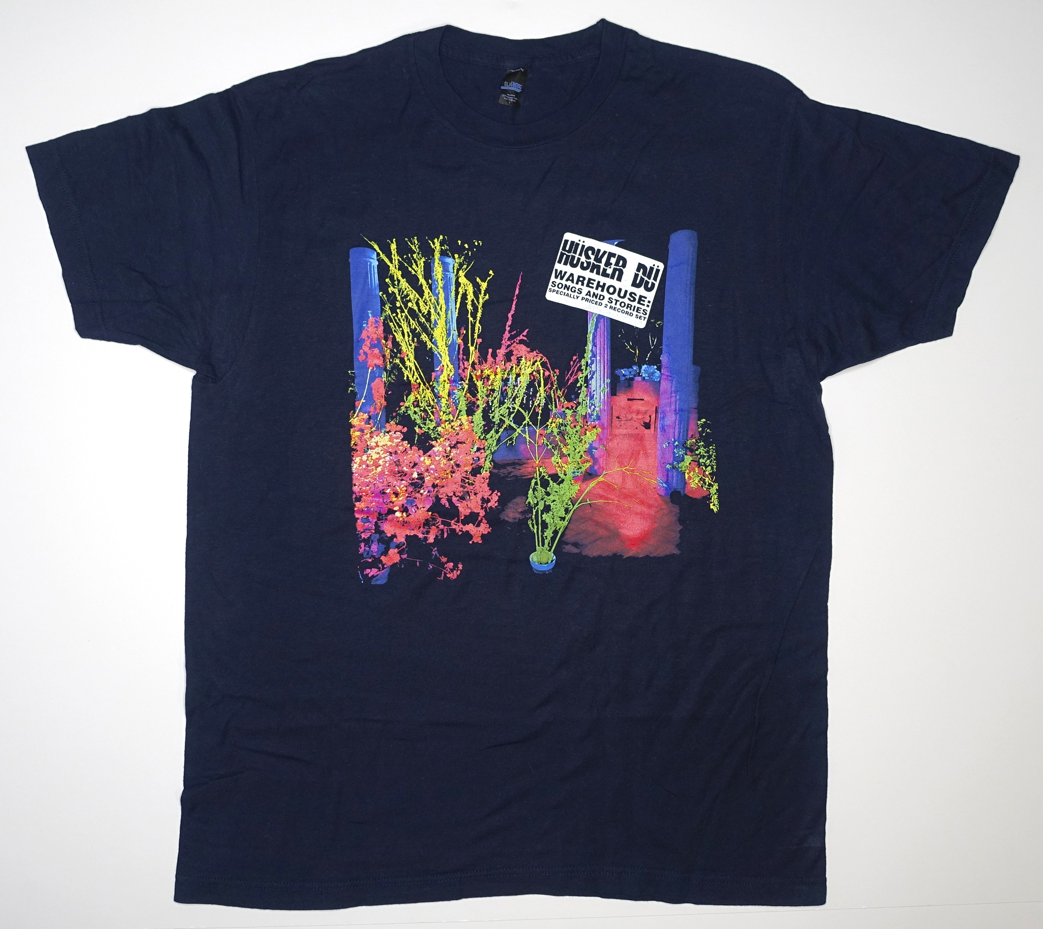 Husker Du - Warehouse Songs & Stories 00's Reissue Shirt Size Large