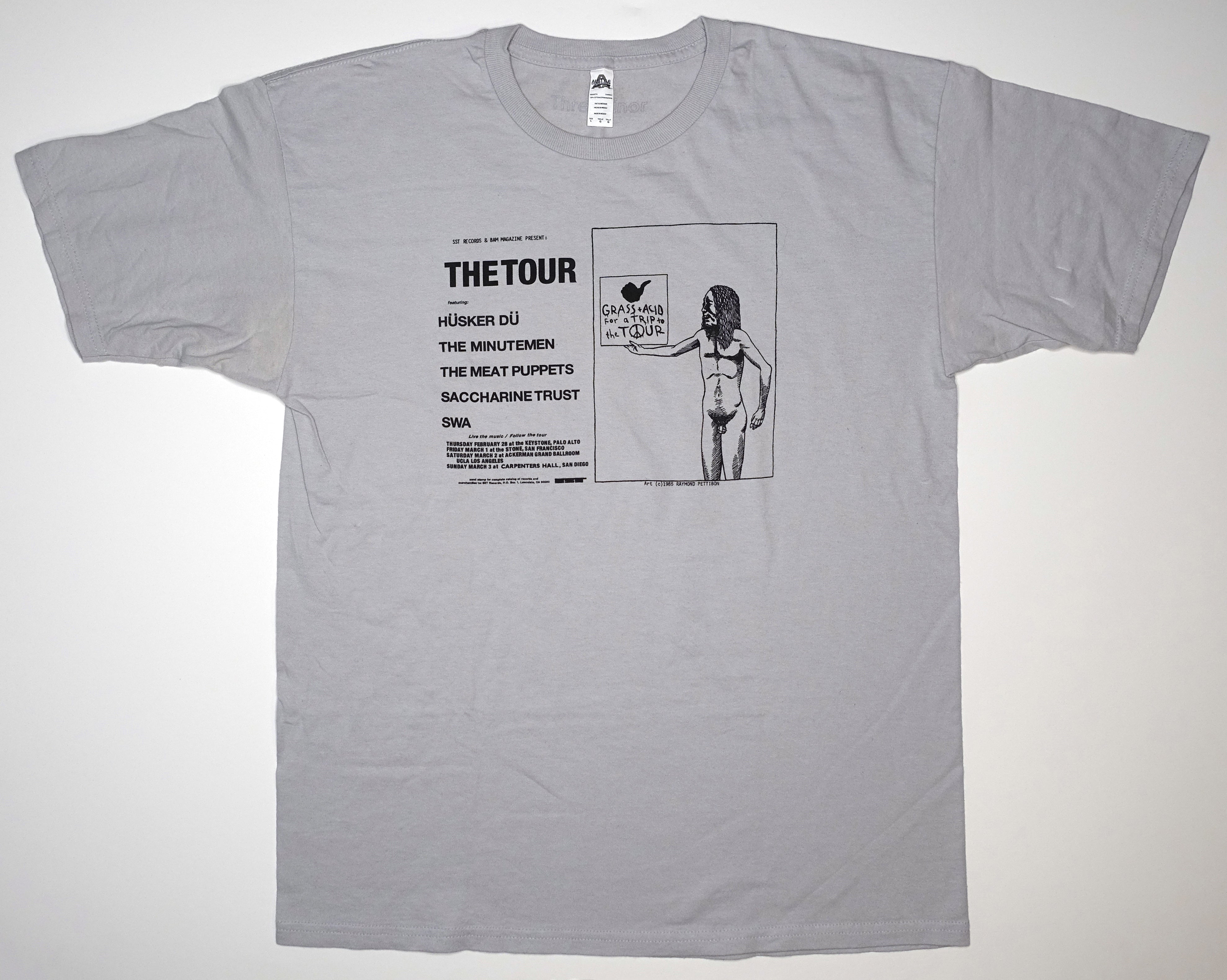 SST - The Tour 1985 Shirt (Bootleg by Me) Size Large
