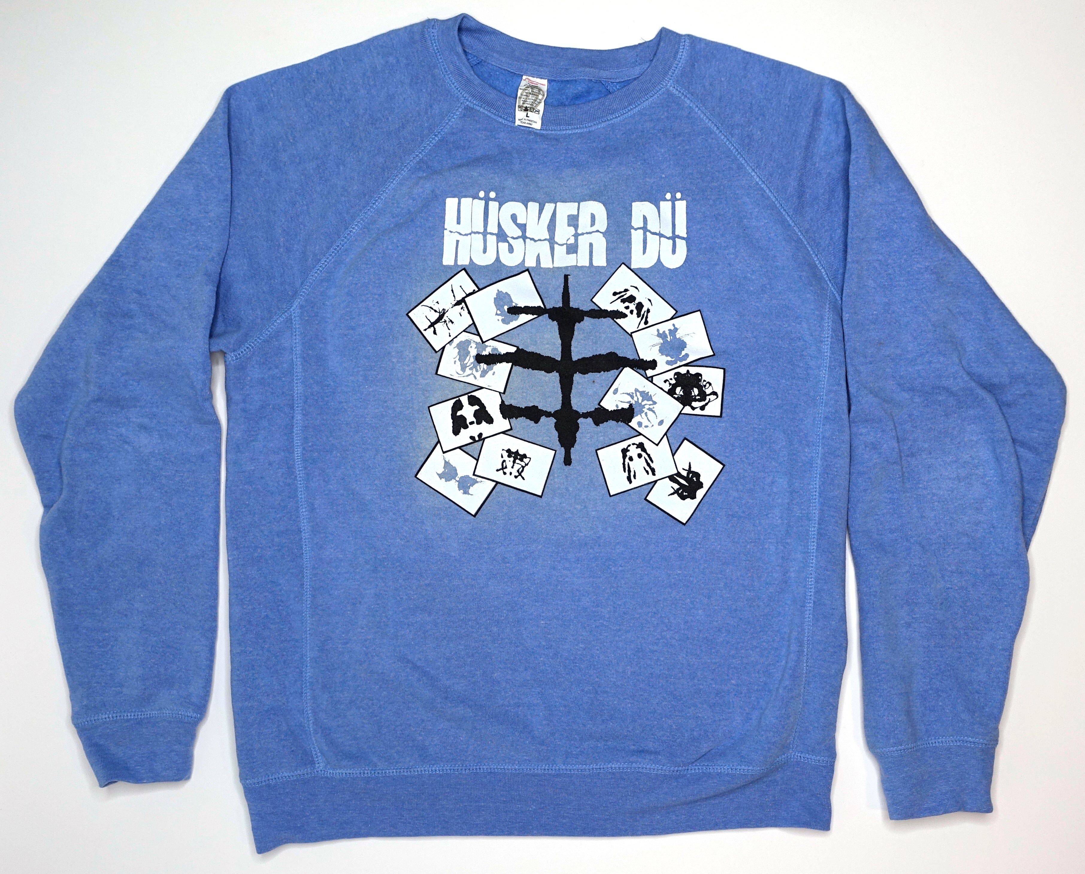 Husker Du - Everything Falls Apart (Bootleg by Me) Sweat Shirt Size Large