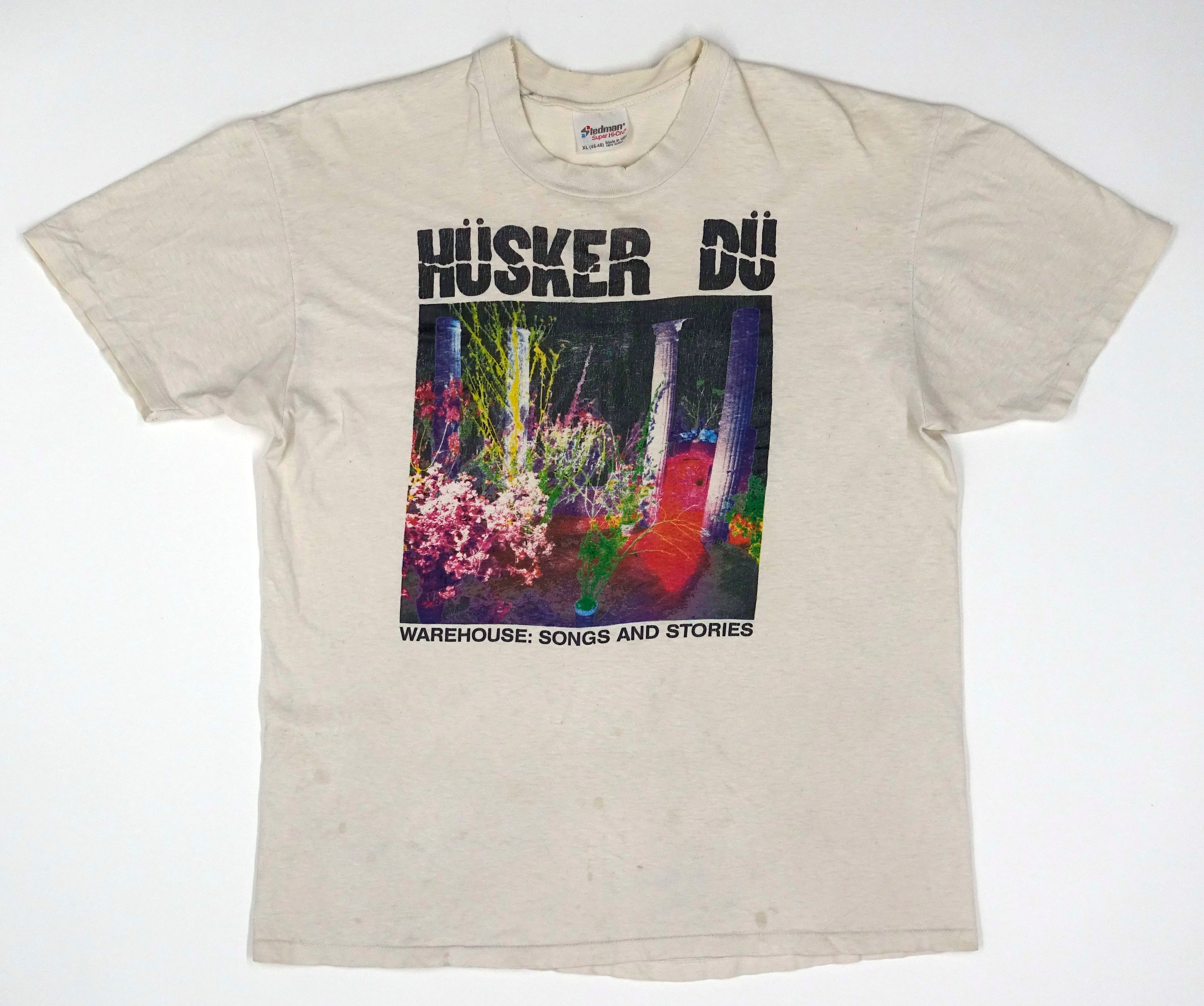 Husker Du - Warehouse: Songs And Stories 1987 Tour Shirt Size XL