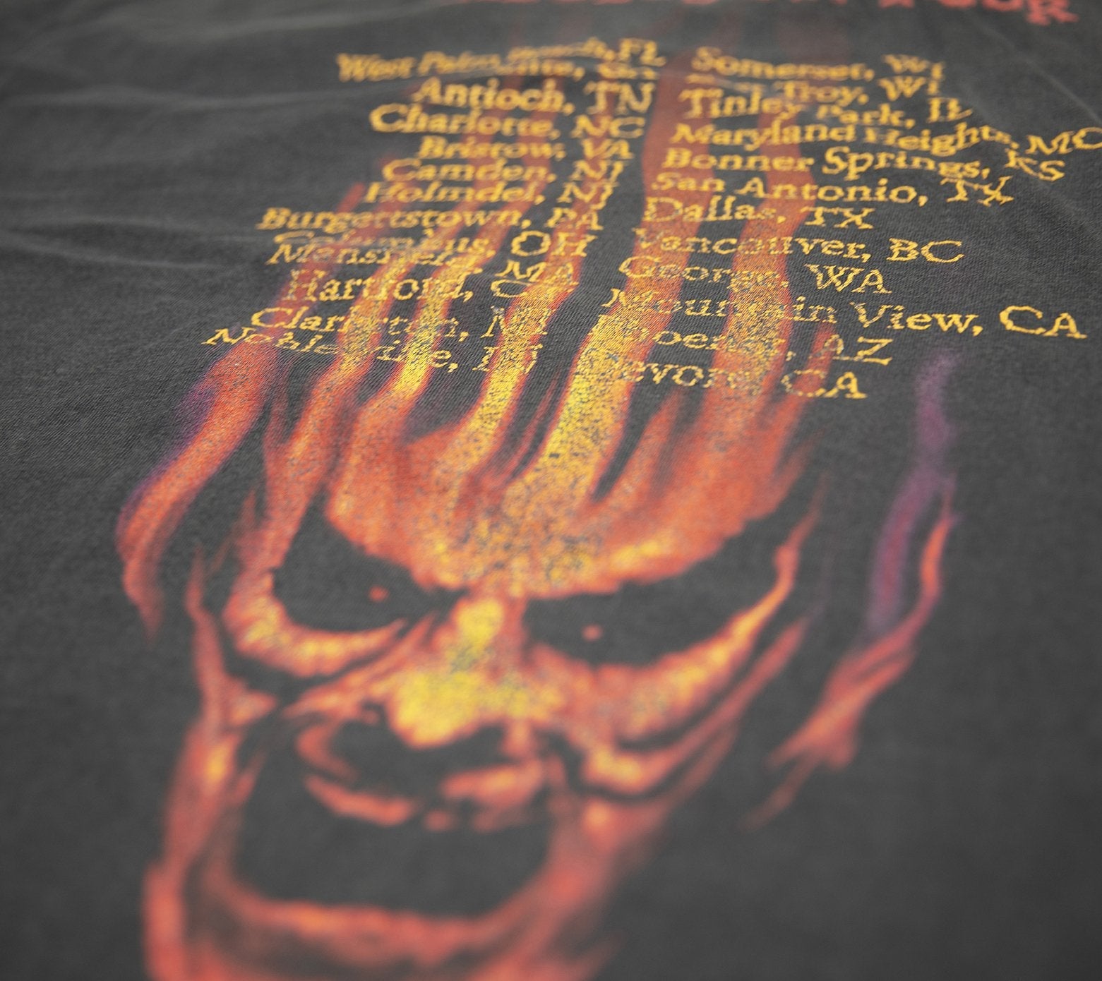 Slayer - Diabolus In Musica 1998 Tour Shirt Size XL