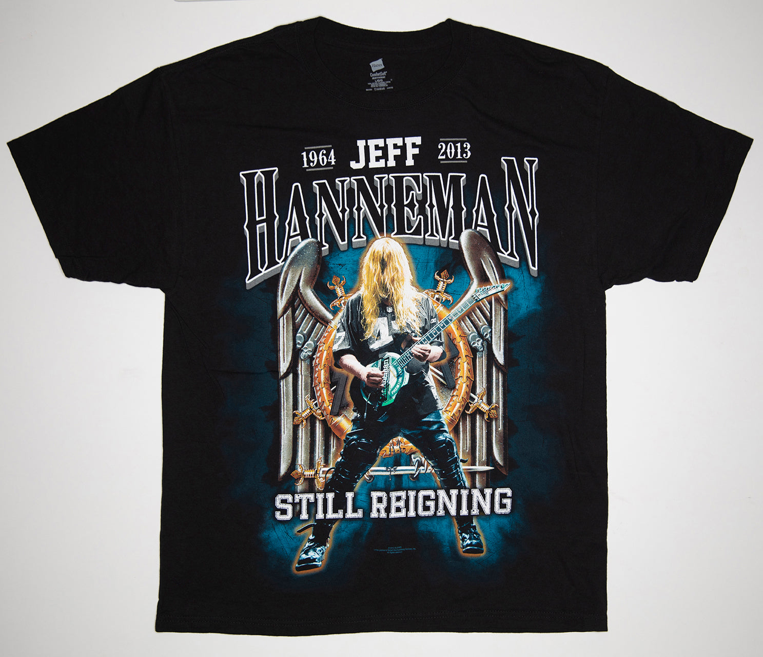 Slayer - Jeff Hanneman Memorial RIP 2013 Shirt Size Large