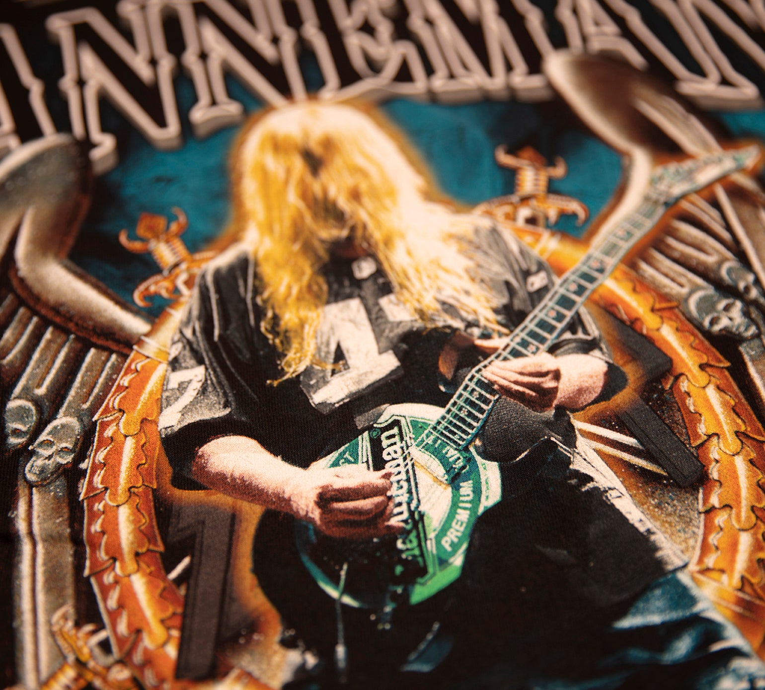 Slayer - Jeff Hanneman Memorial RIP 2013 Shirt Size Large