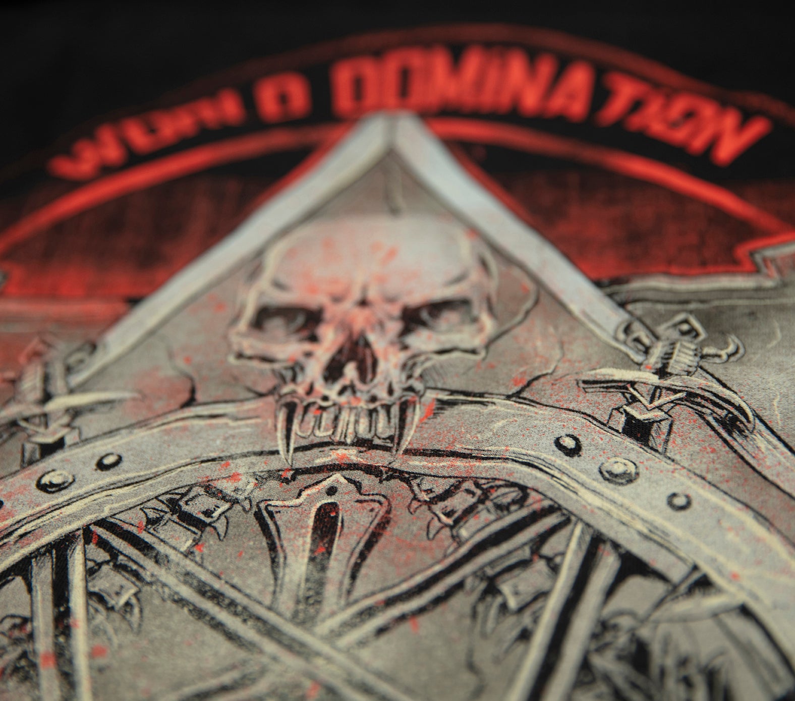 Slayer - World Domination 2013-2014 Tour US Tour Shirt Size Large