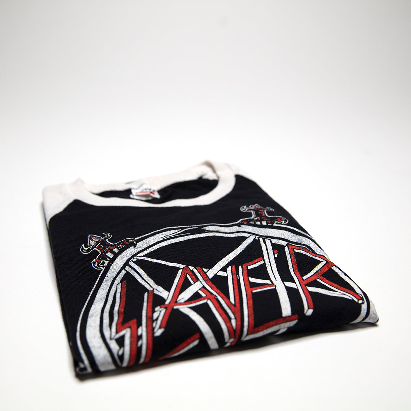 Slayer - Pentagram Raglan Shirt Size XL