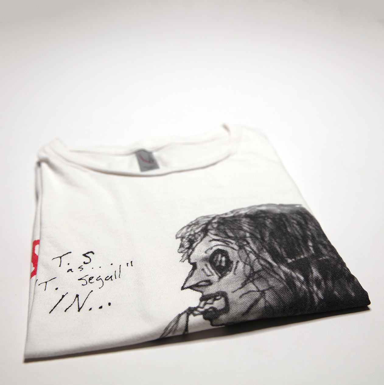 Ty Segall - T.S. As T. Segall In...Tour Shirt Size Large White