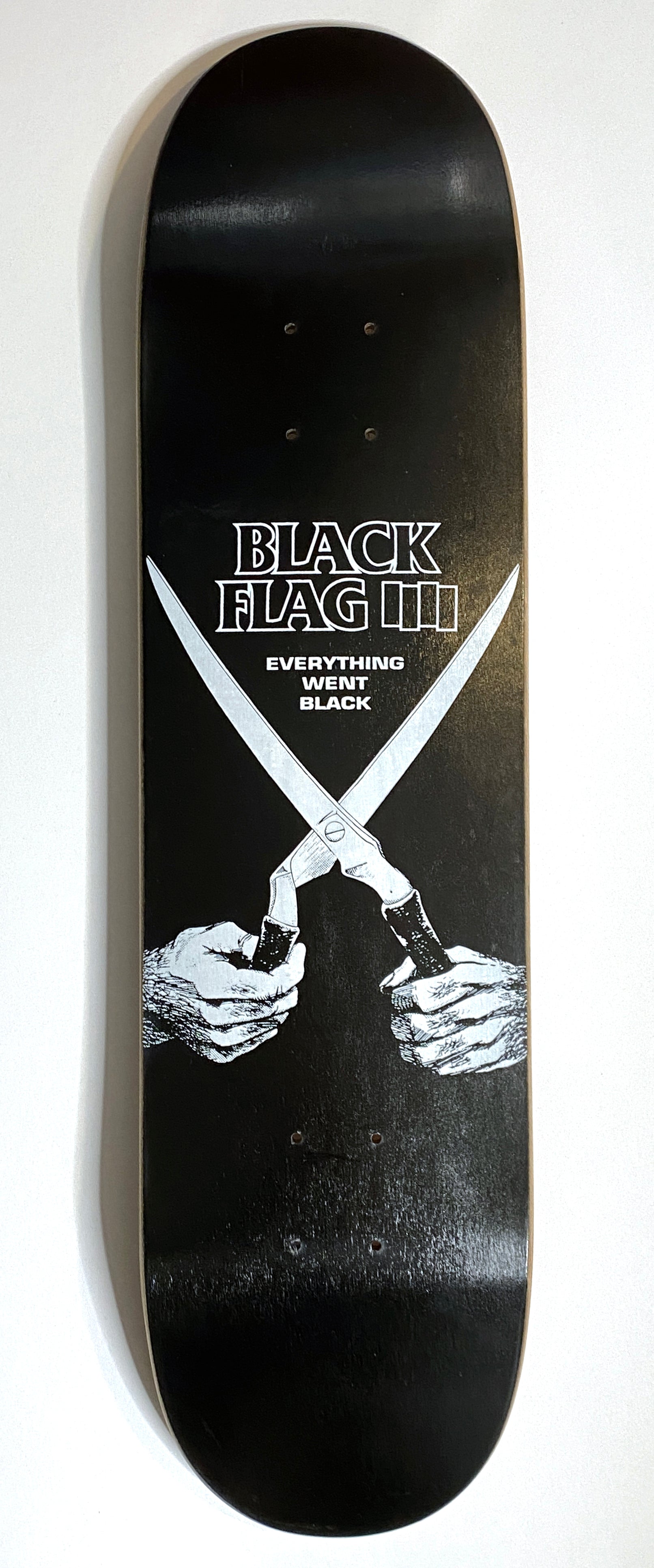 Black Flag - Everything Went Black Dead-Stock Chaser Skateboard Deck