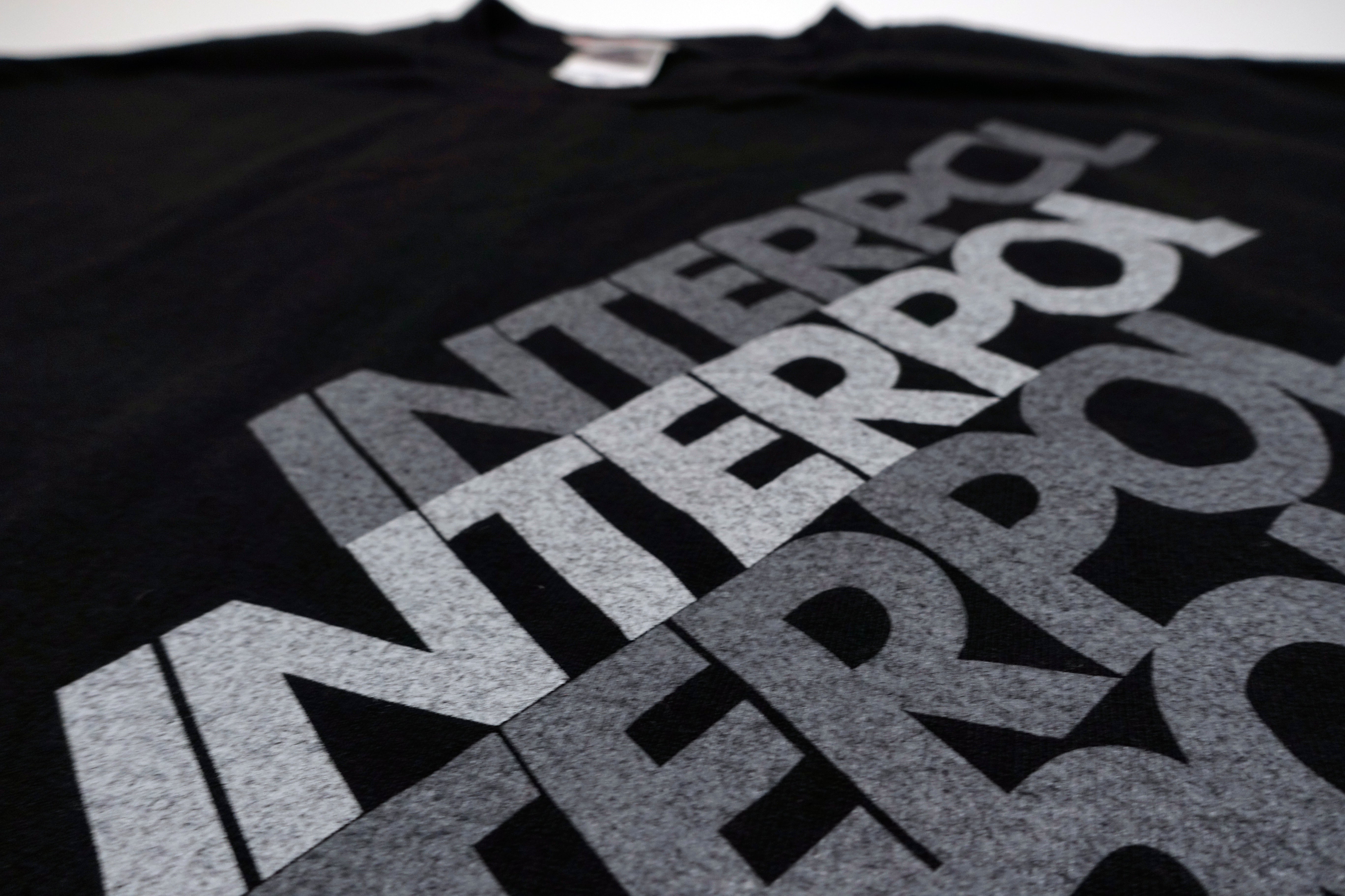 Interpol – Quad Logo Our Love To Admire 2007 Tour Shirt Size XL