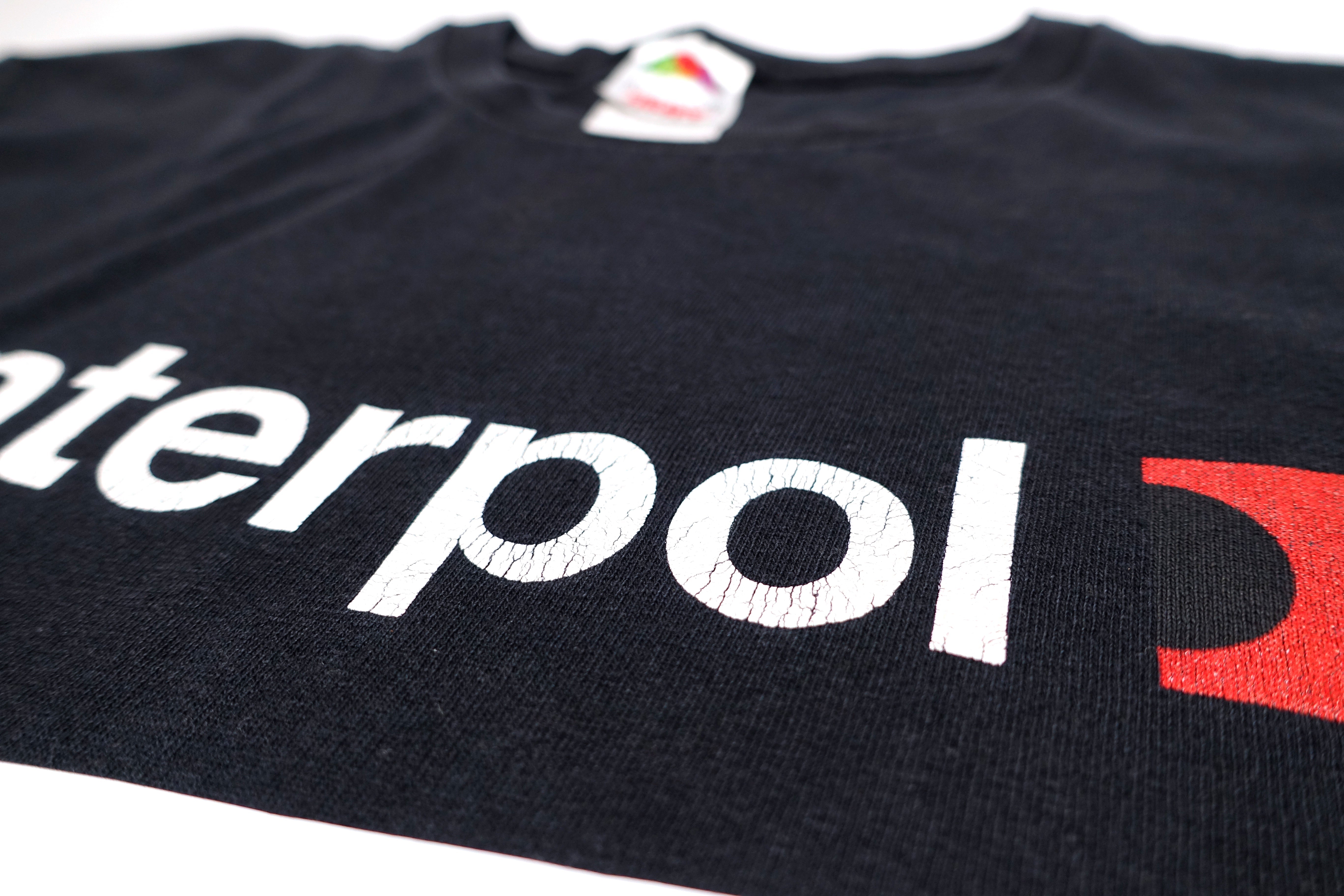 Interpol – Turn On The Bright Lights 2002 Tour Shirt Size Large