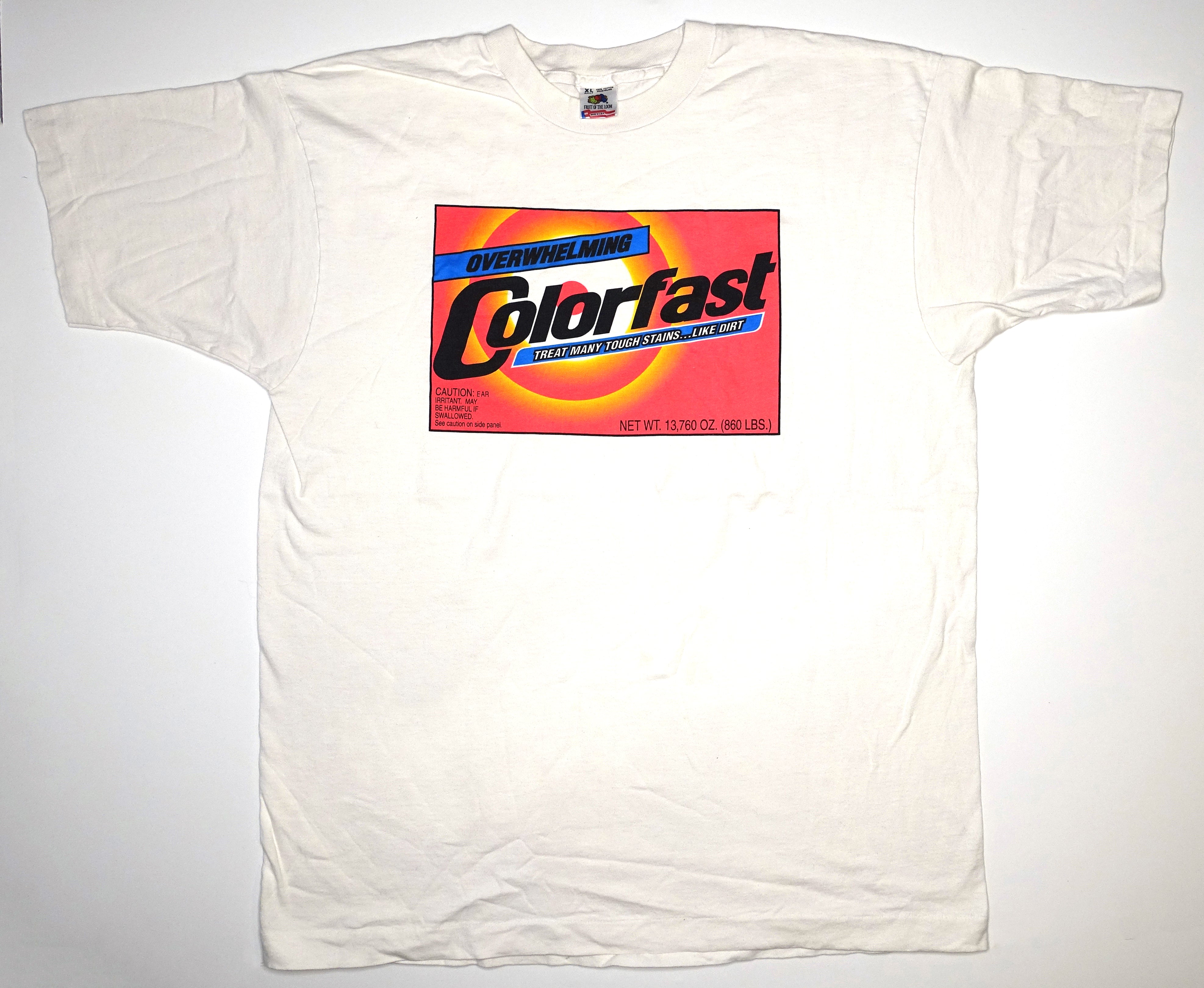 Overwhelming Colorfast - Tide Logo 90's Tour Shirt Size XL