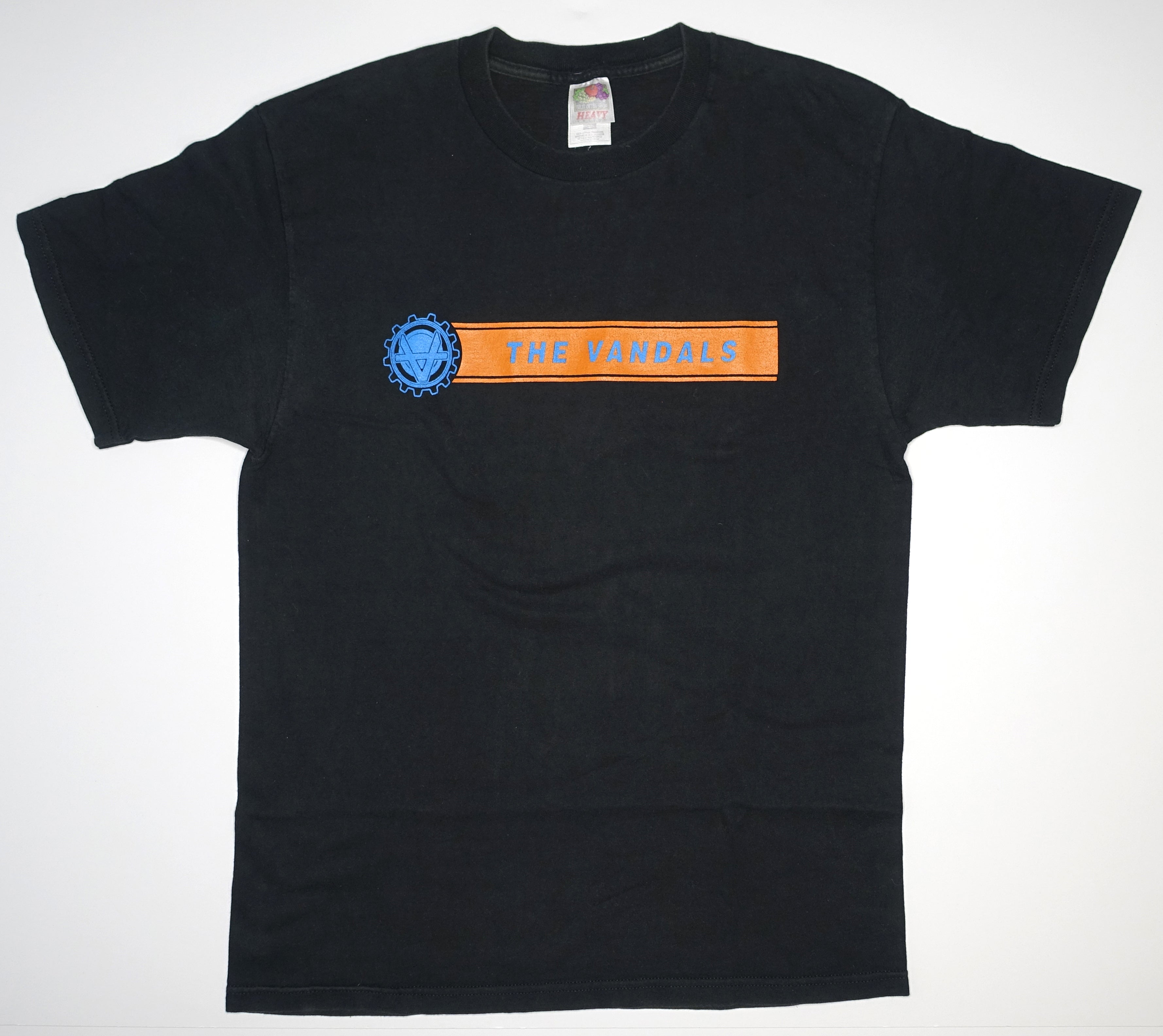 Vandals - Bar Logo Tour Shirt Size Large (Black)