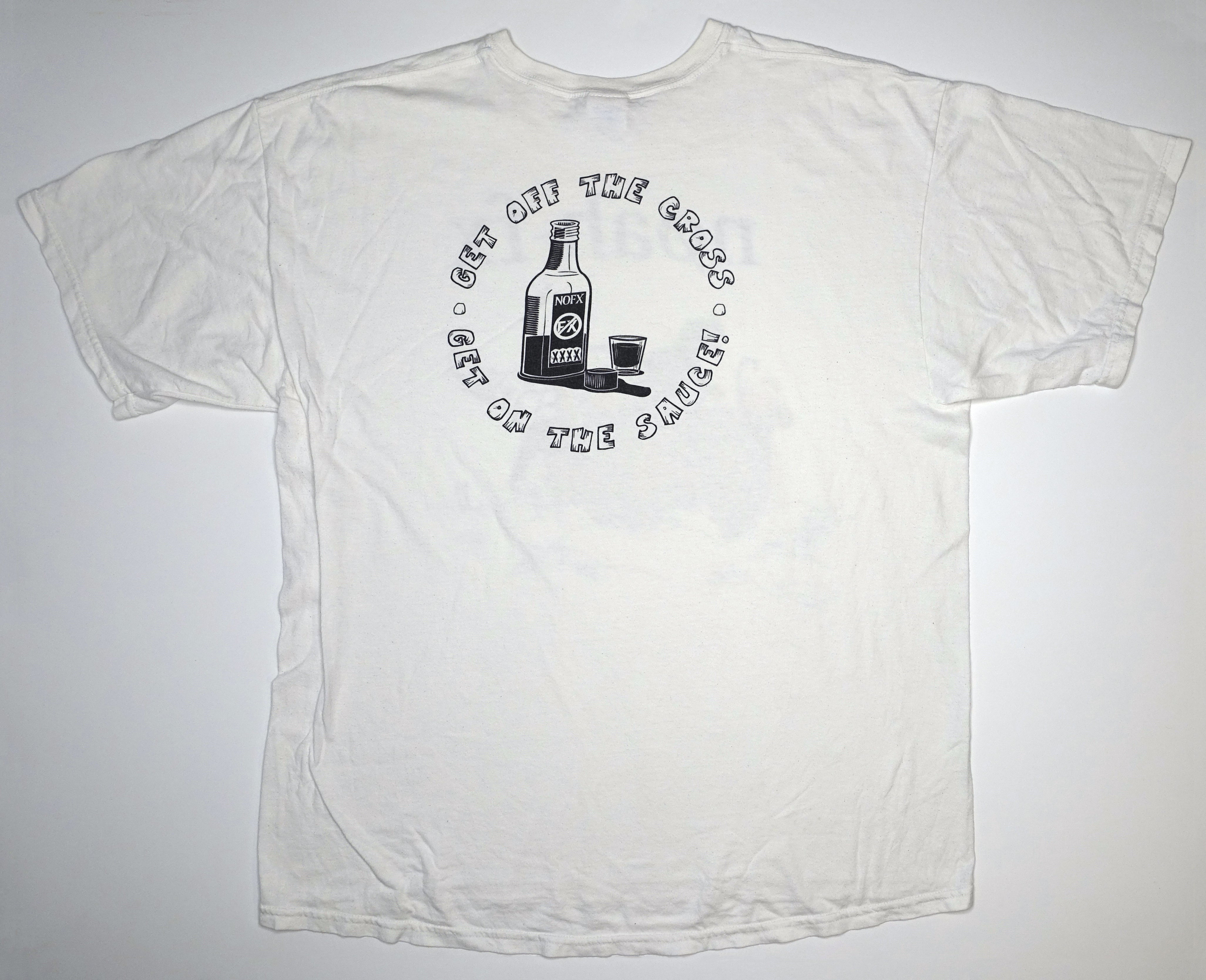NOFX - Noah FX Get Off The Cross.. 2011 Tour Shirt Size XL