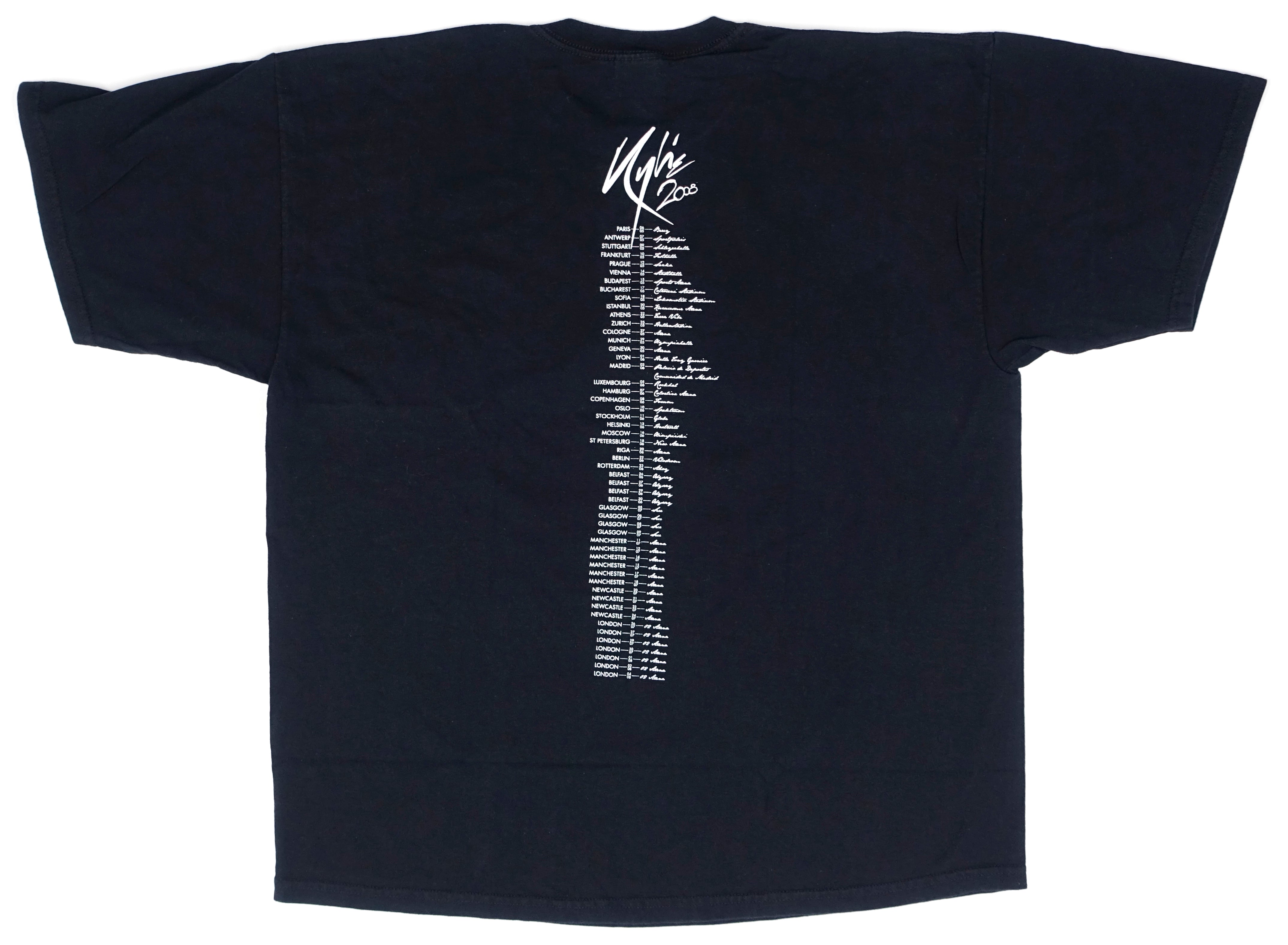 Kylie Minogue – X EU 2008 Tour Shirt Size XL