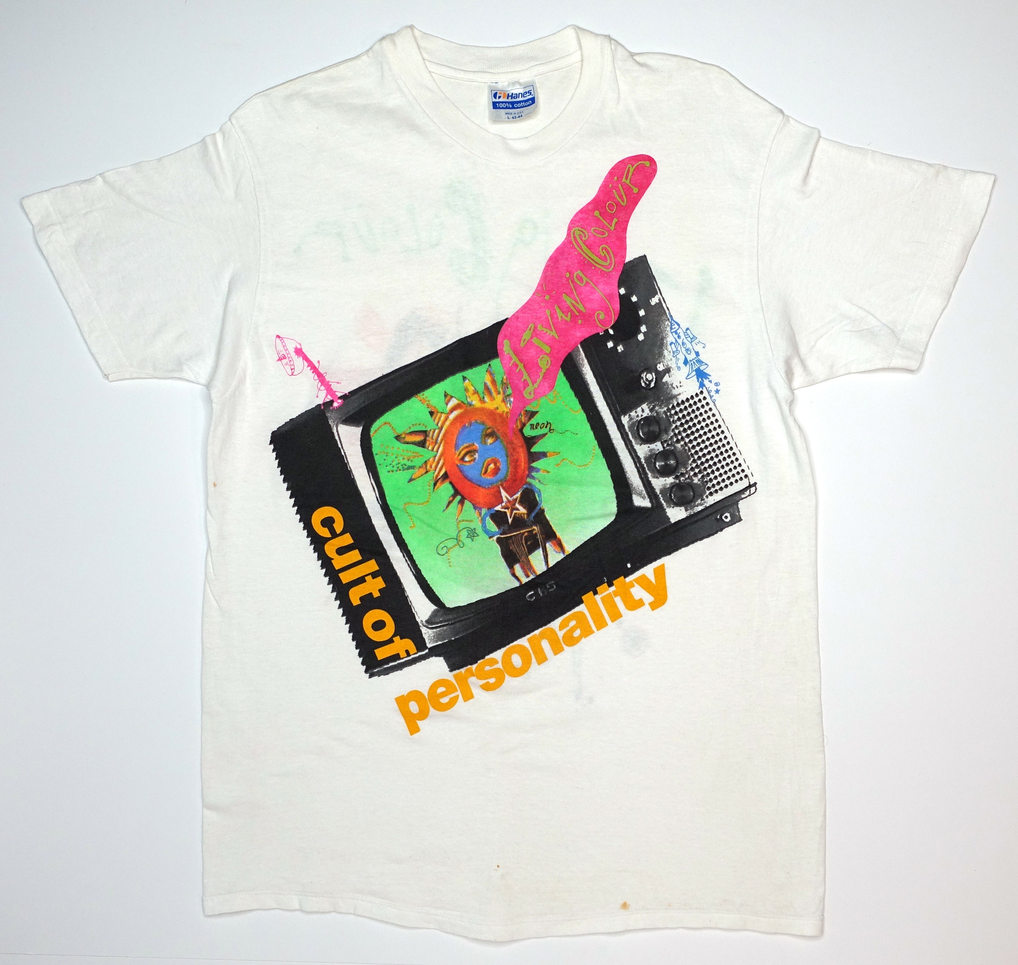 Living Colour – Cult Of Personality 1988 Tour Shirt Size Large