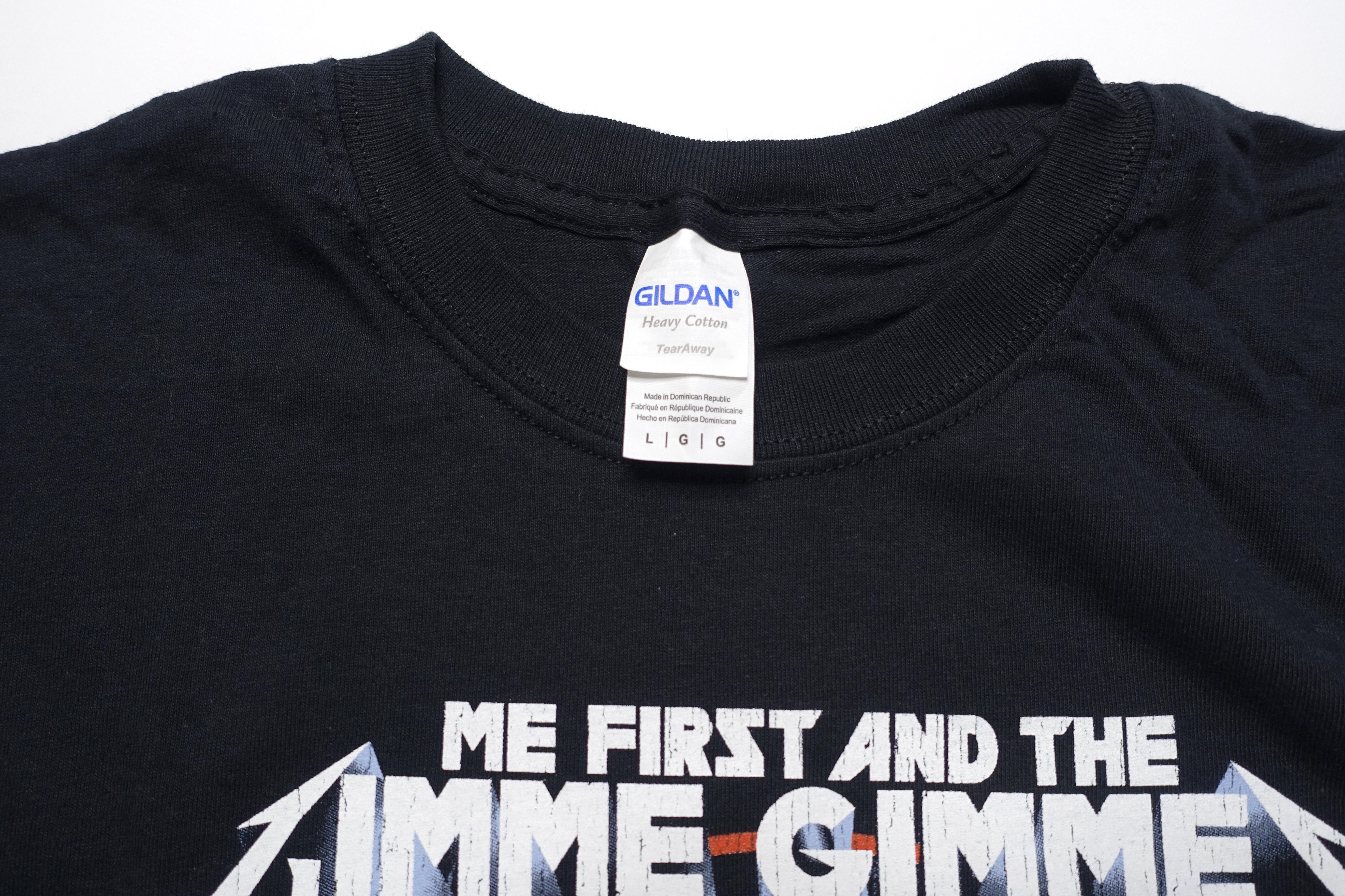 Me First And the Gimme Gimmes - Master Of Covers Tour Shirt Size Large