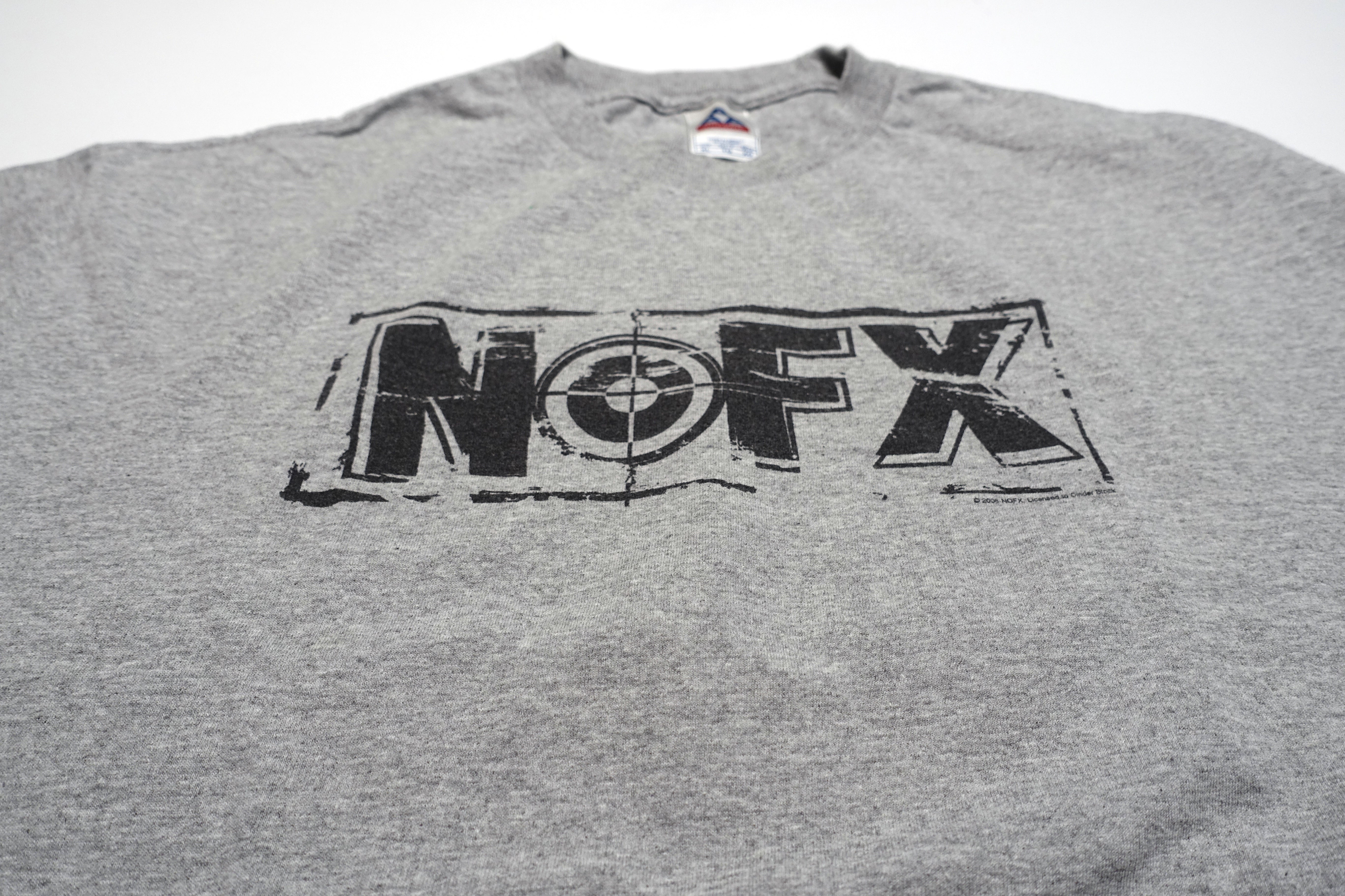 NOFX - Punk Crest / Wolves In Wolves' Clothing 2006 Tour Shirt Size XL