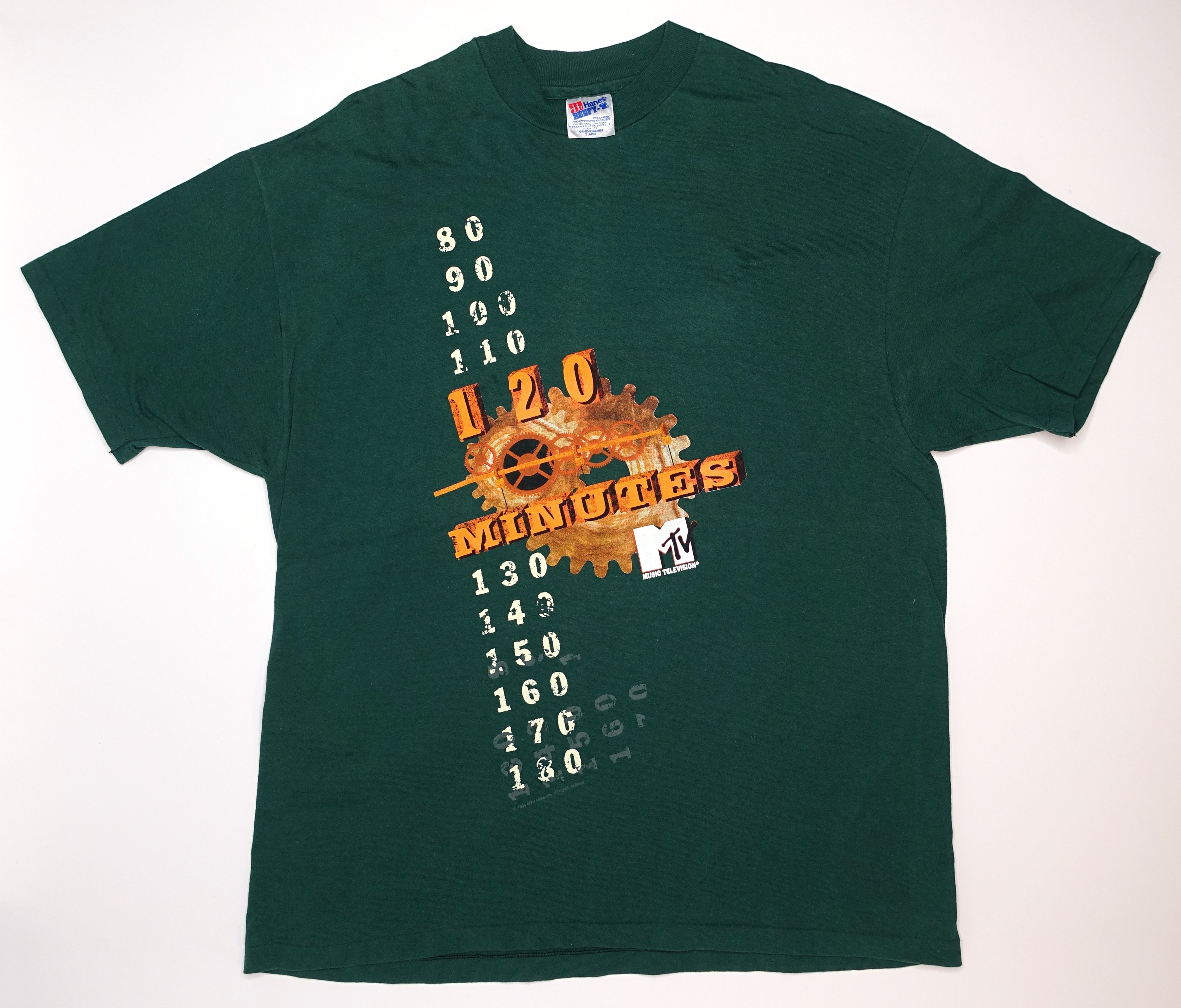 MTV – 120 Minutes Clock Gears 1994 Shirt Size XL