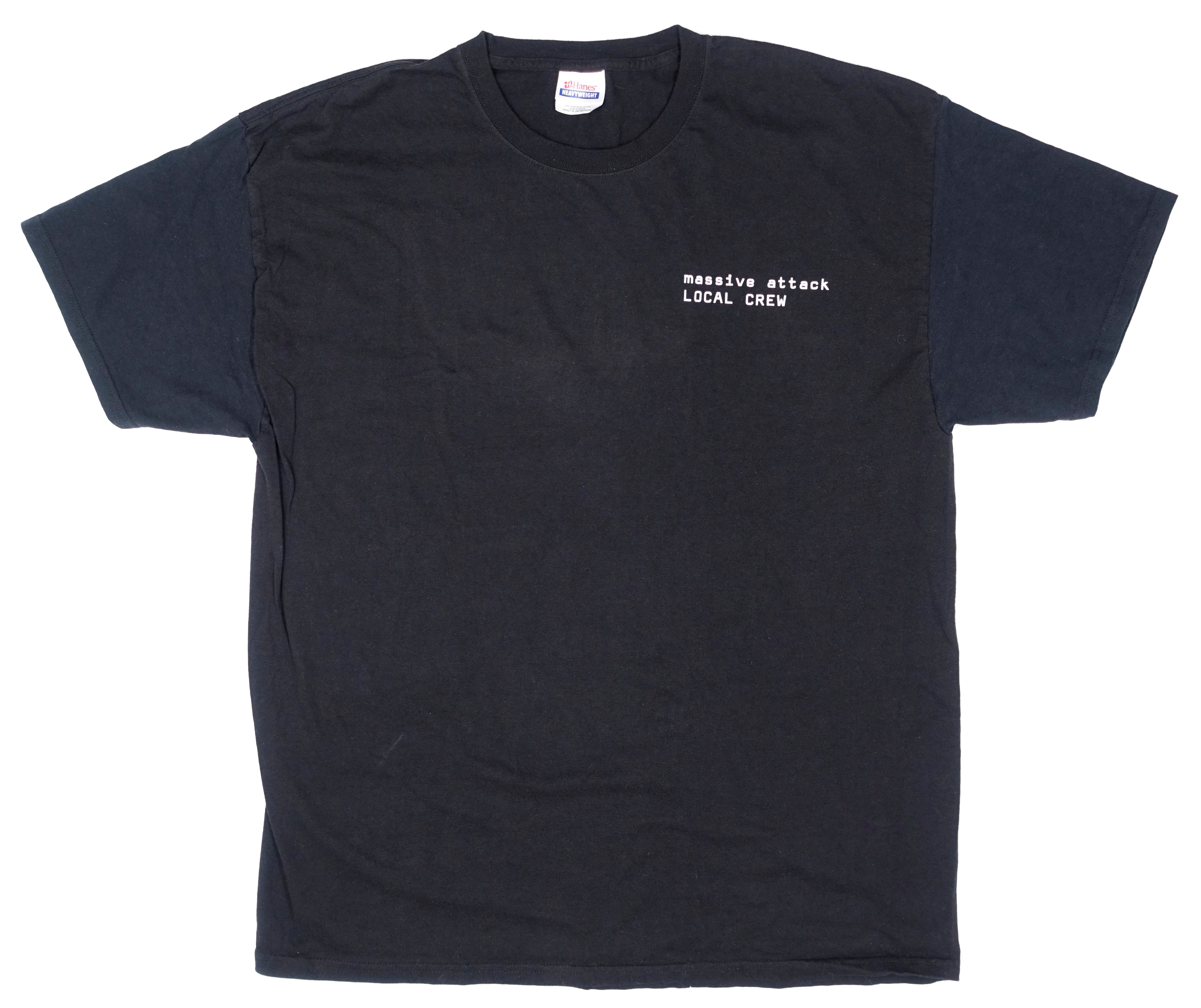 Massive Attack - 100th Window Crew Only 2003 Tour Shirt Size XL