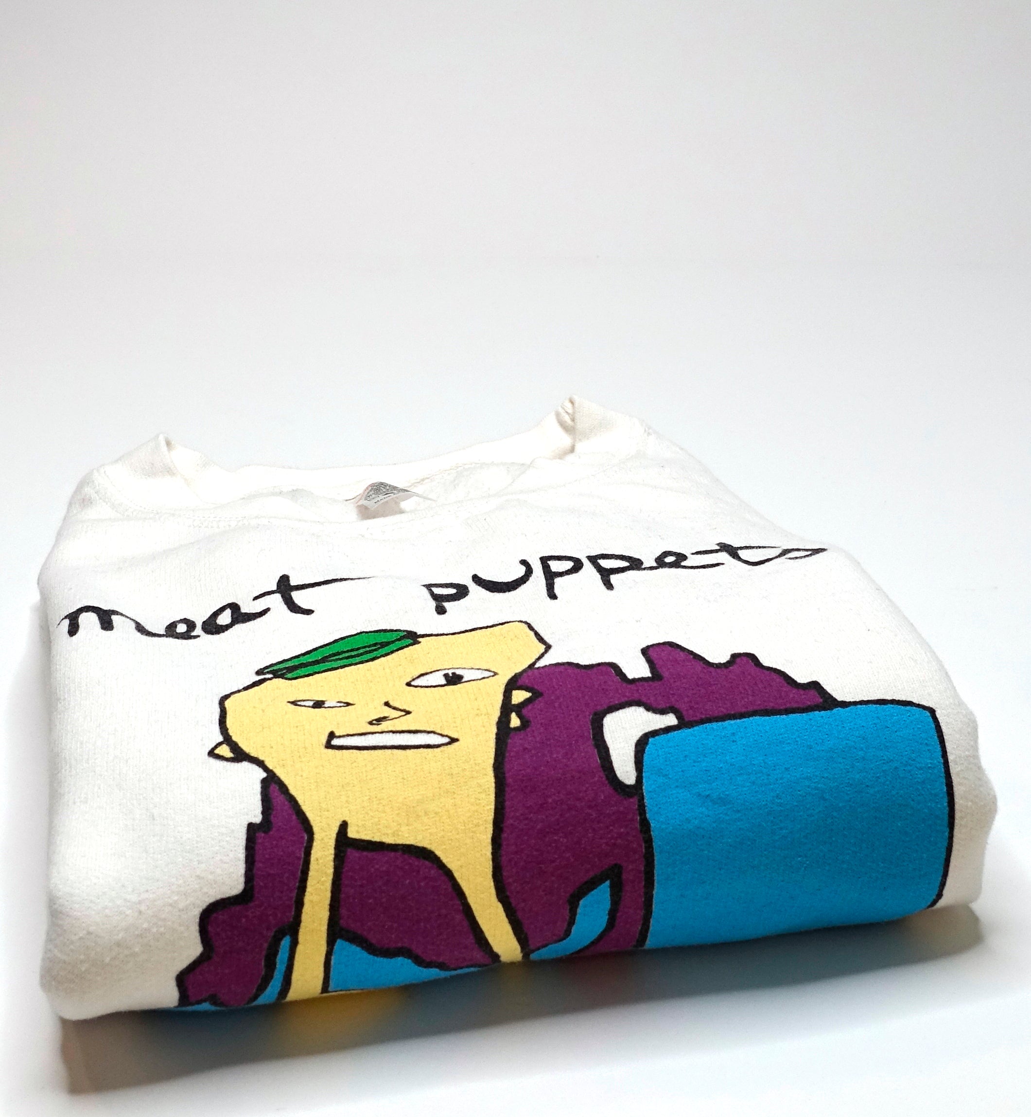 Meat Puppets - Blob Guy 1986 (Bootleg by Me) Sweat Shirt Size XL