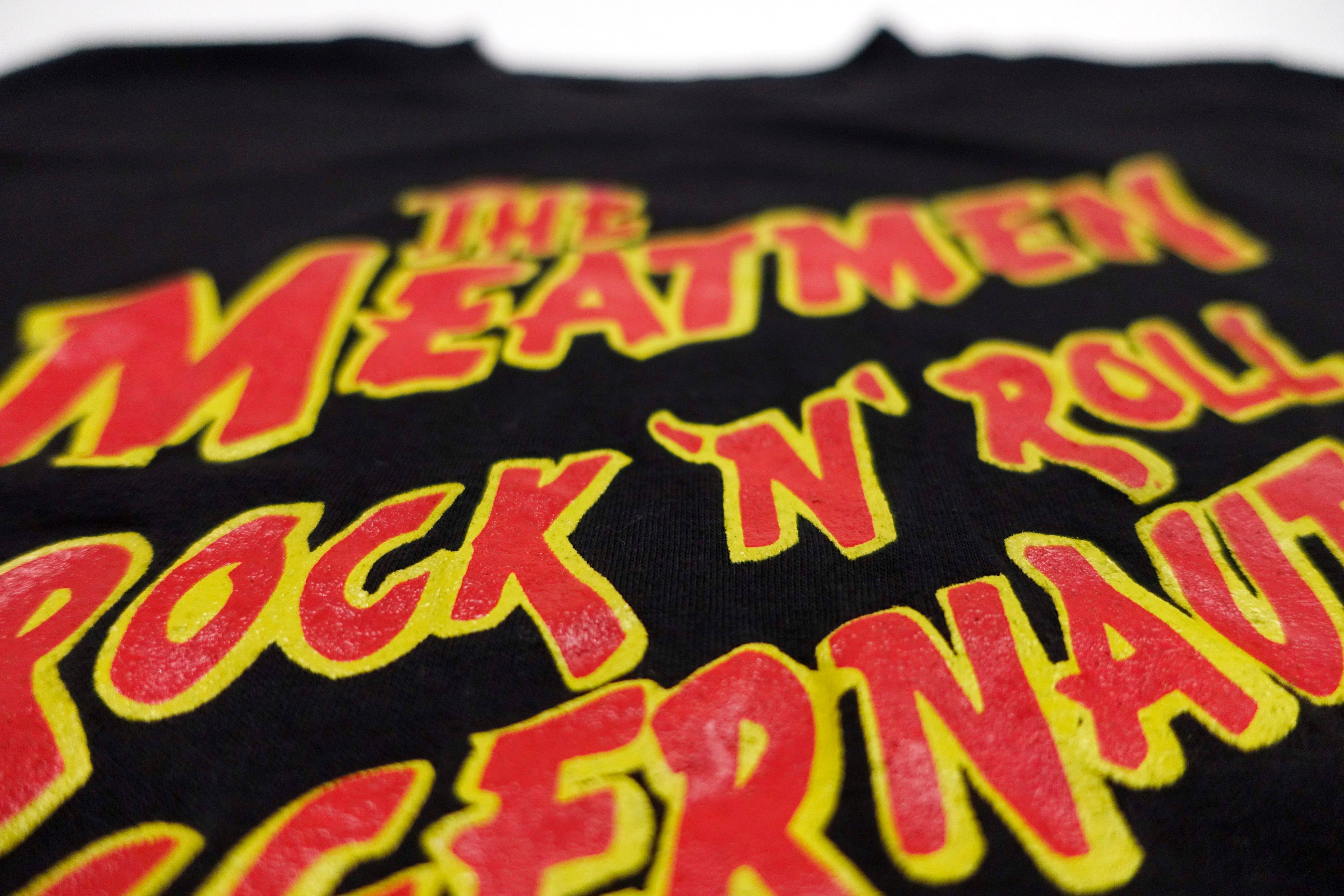 Meatmen - Rock 'N' Roll Juggernaut 1987 North American Tour Shirt Size Large