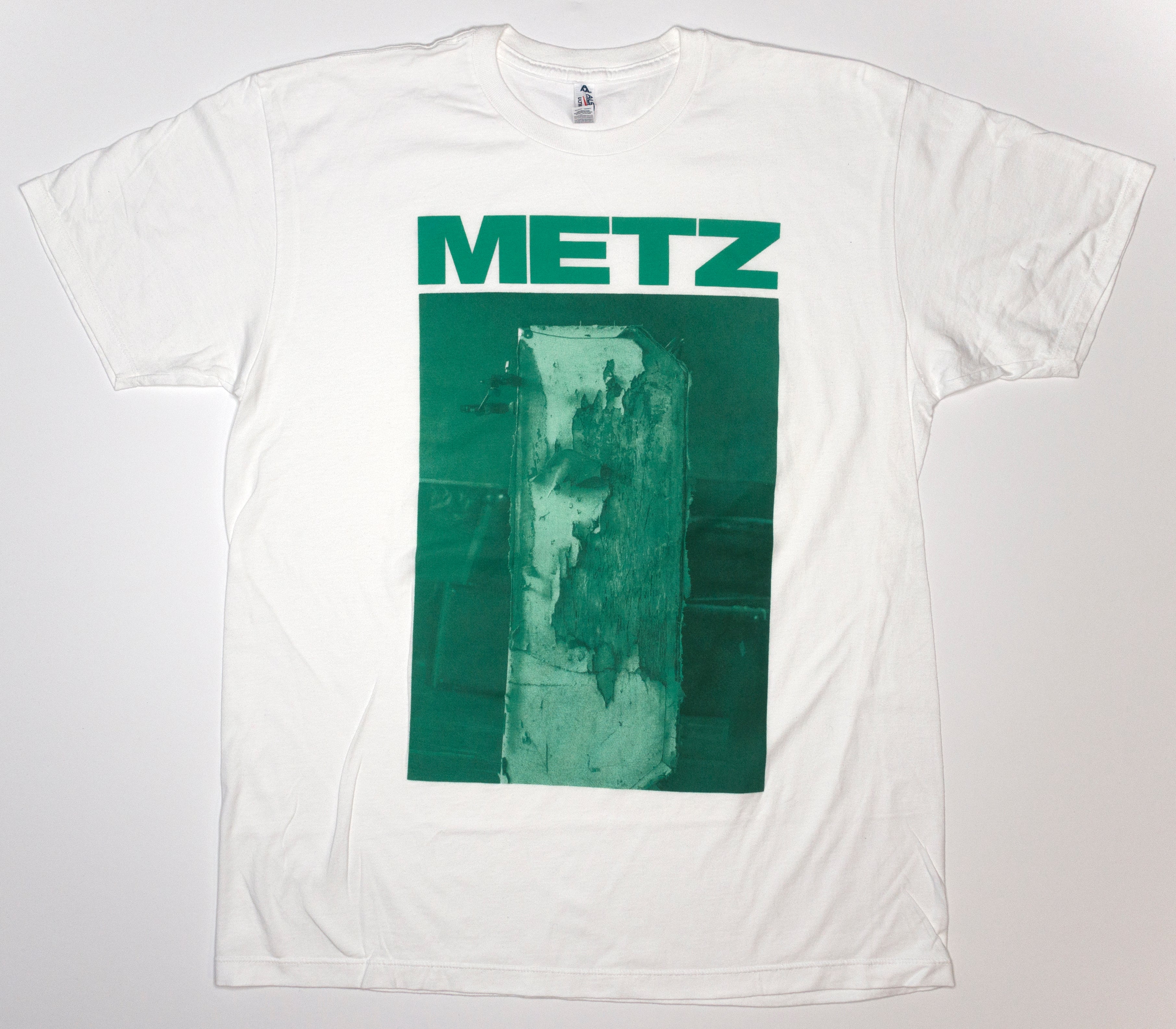 METZ - Green Eraser 2012 Tour Shirt Size Large