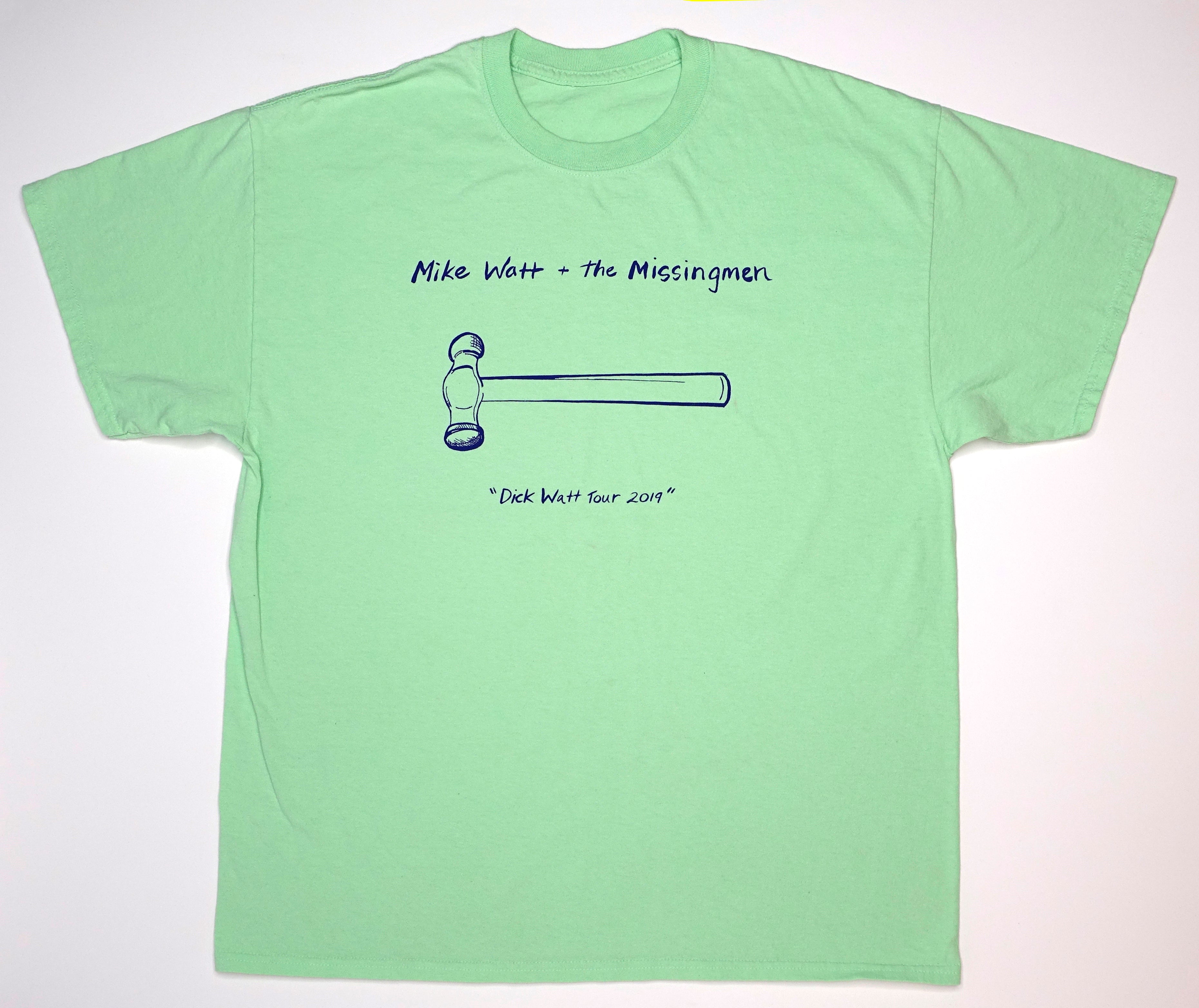 Mike Watt - Dick Watt 2019 Tour Shirt Size XL