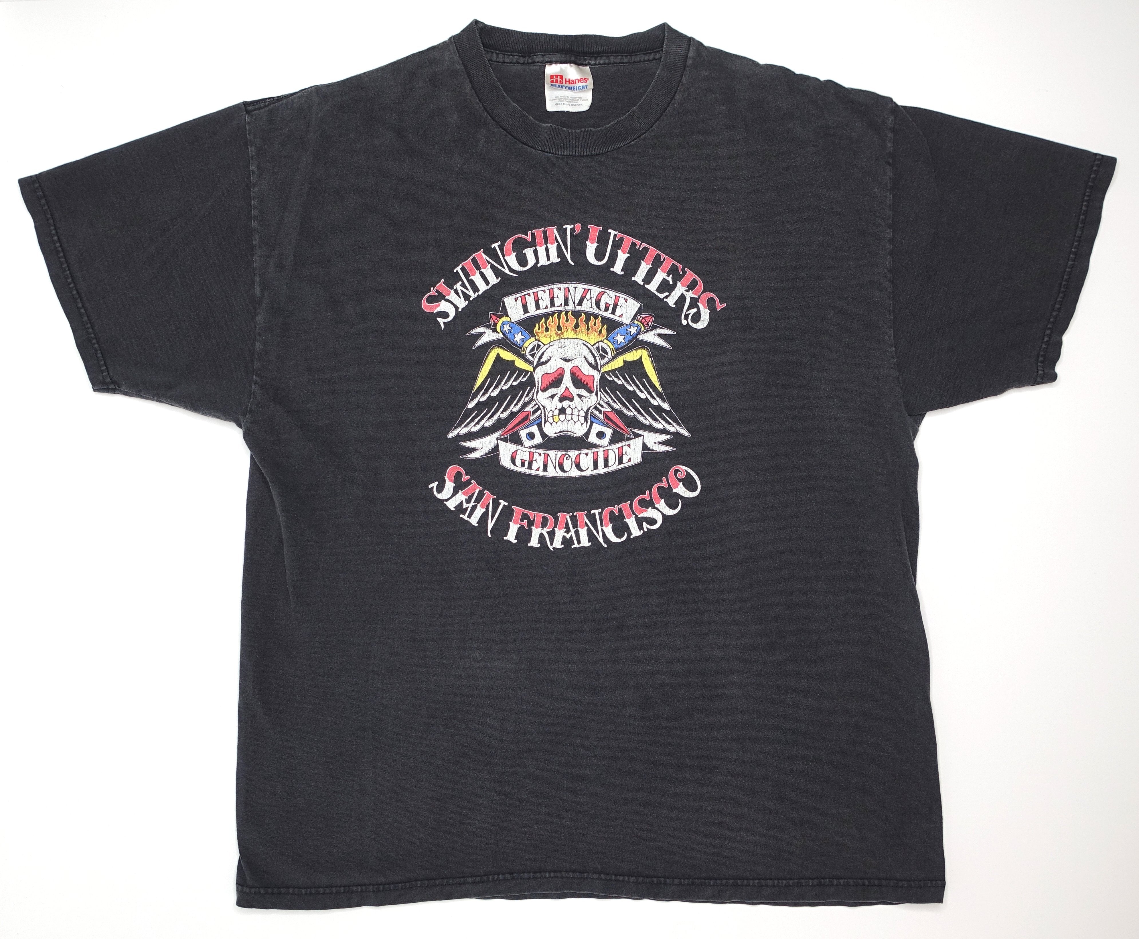 Swingin' Utters – The Streets Of San Francisco 1995 Tour Shirt Size XL