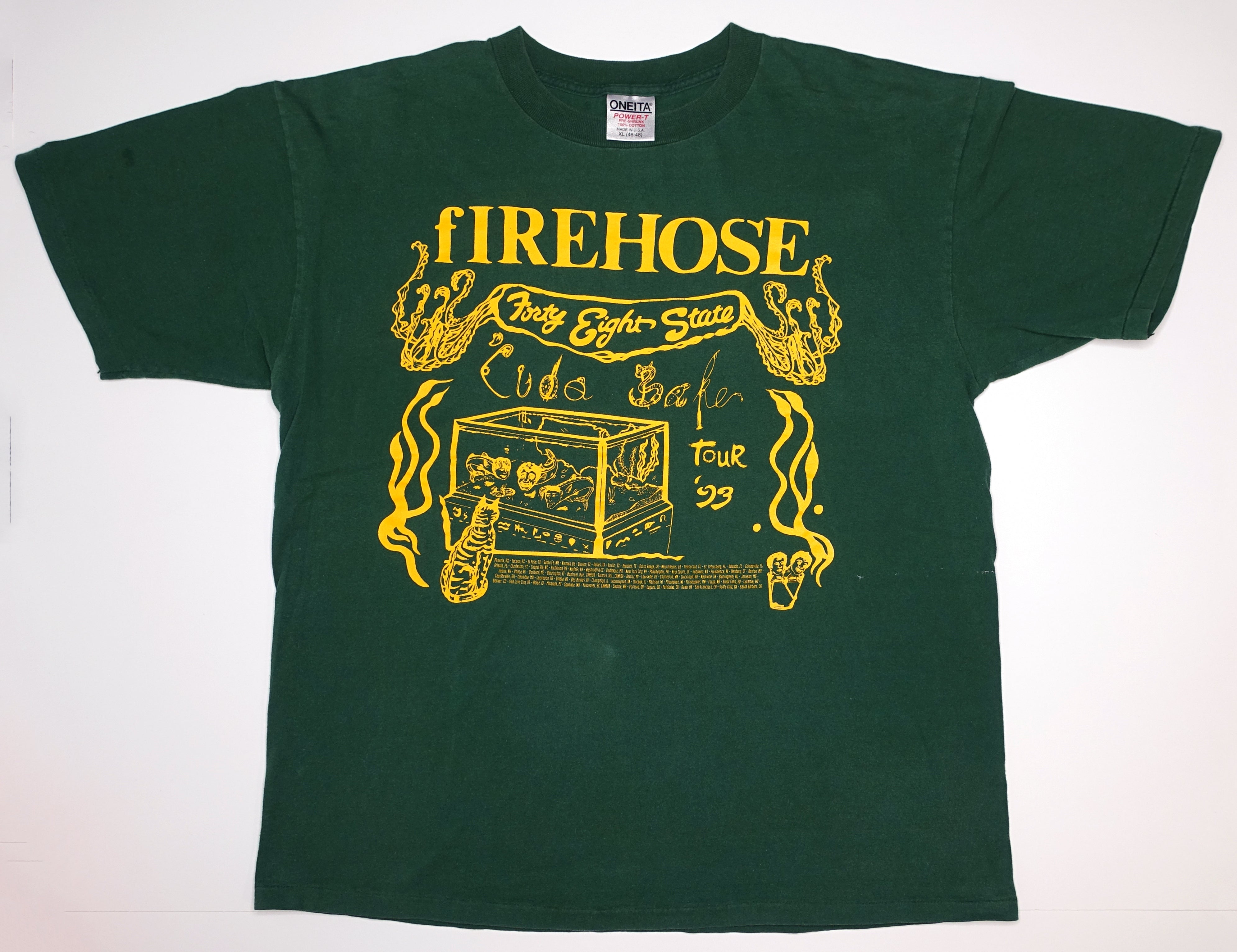 fIREHOSE - 48 State Cuda Bake Tour Shirt Size XL