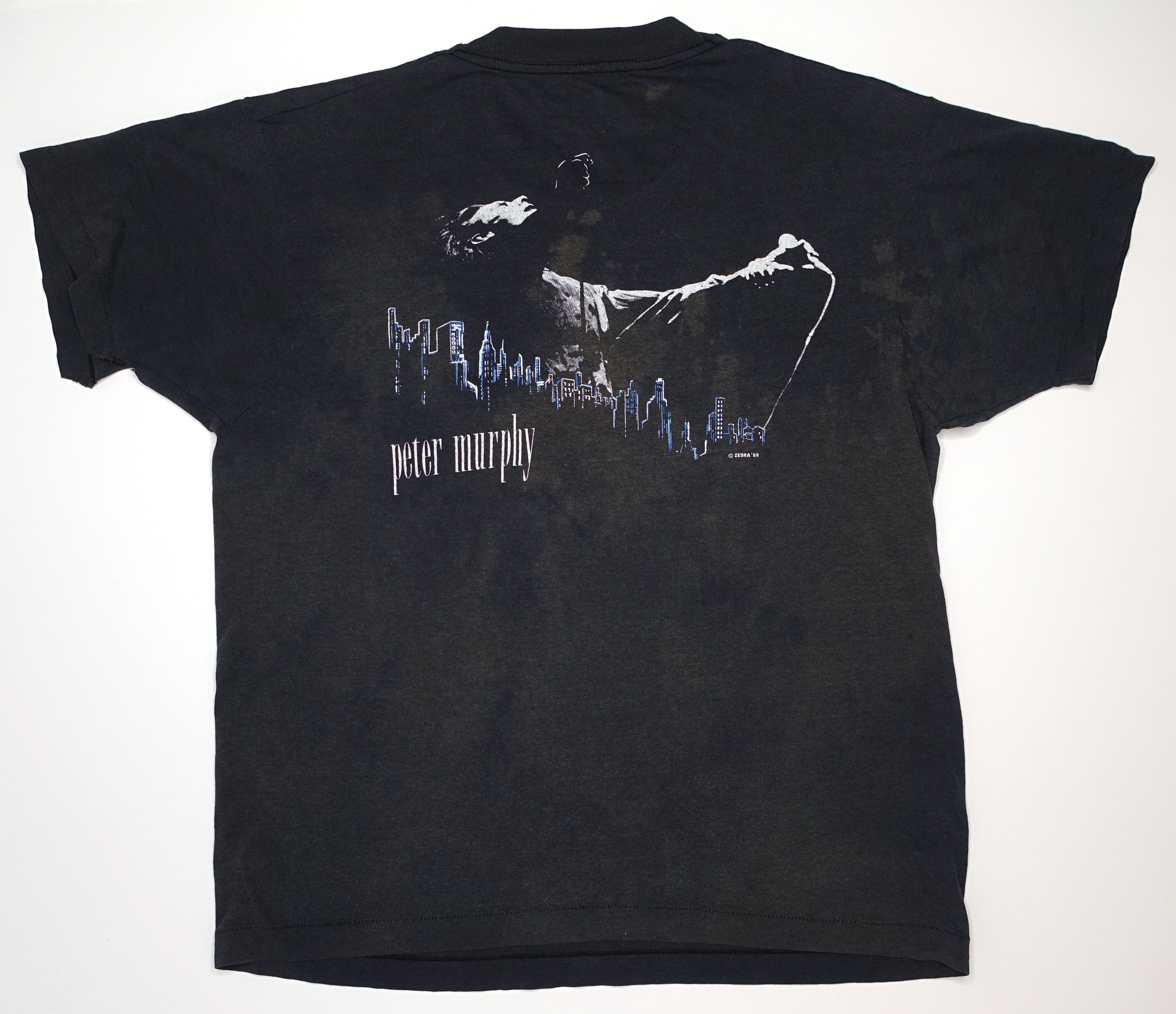 Peter Murphy - Love Hysteria 1988 Tour Shirt Size XL
