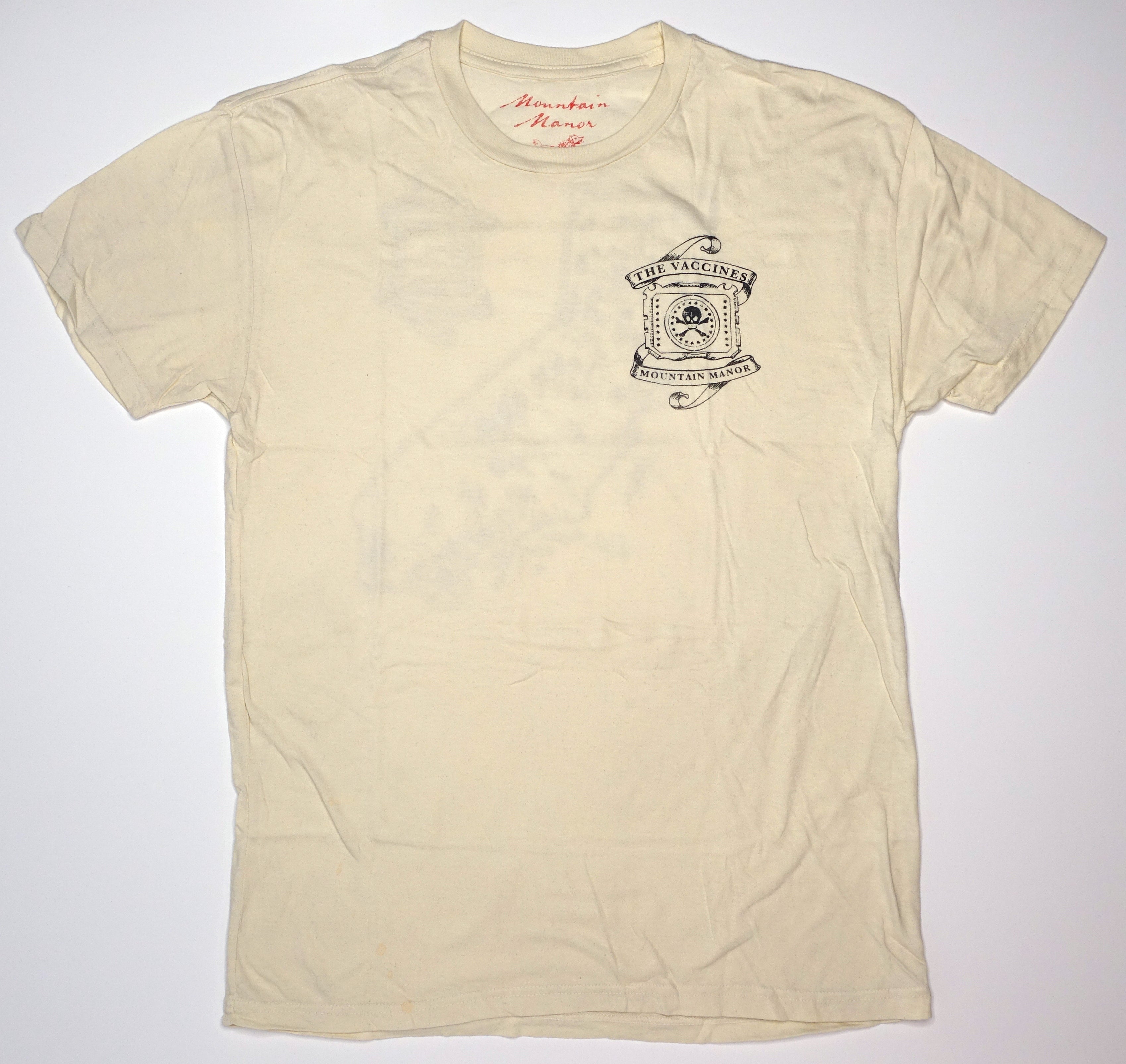 Vaccines - Mountain Manor California 2012 Tour Shirt Size Large