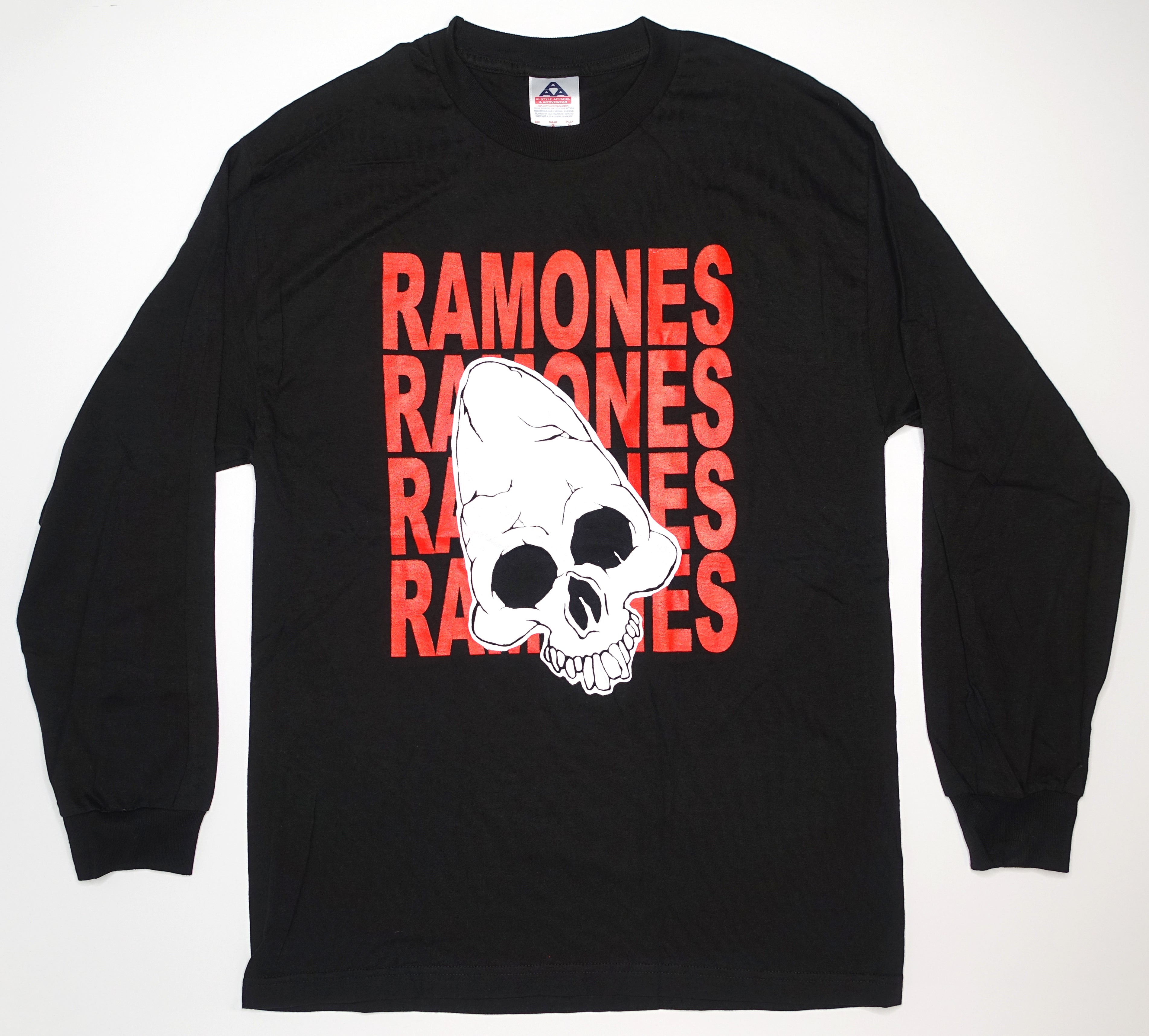 Ramones - America's First Punk Band 1995 Tour Long Sleeve Shirt Size Large