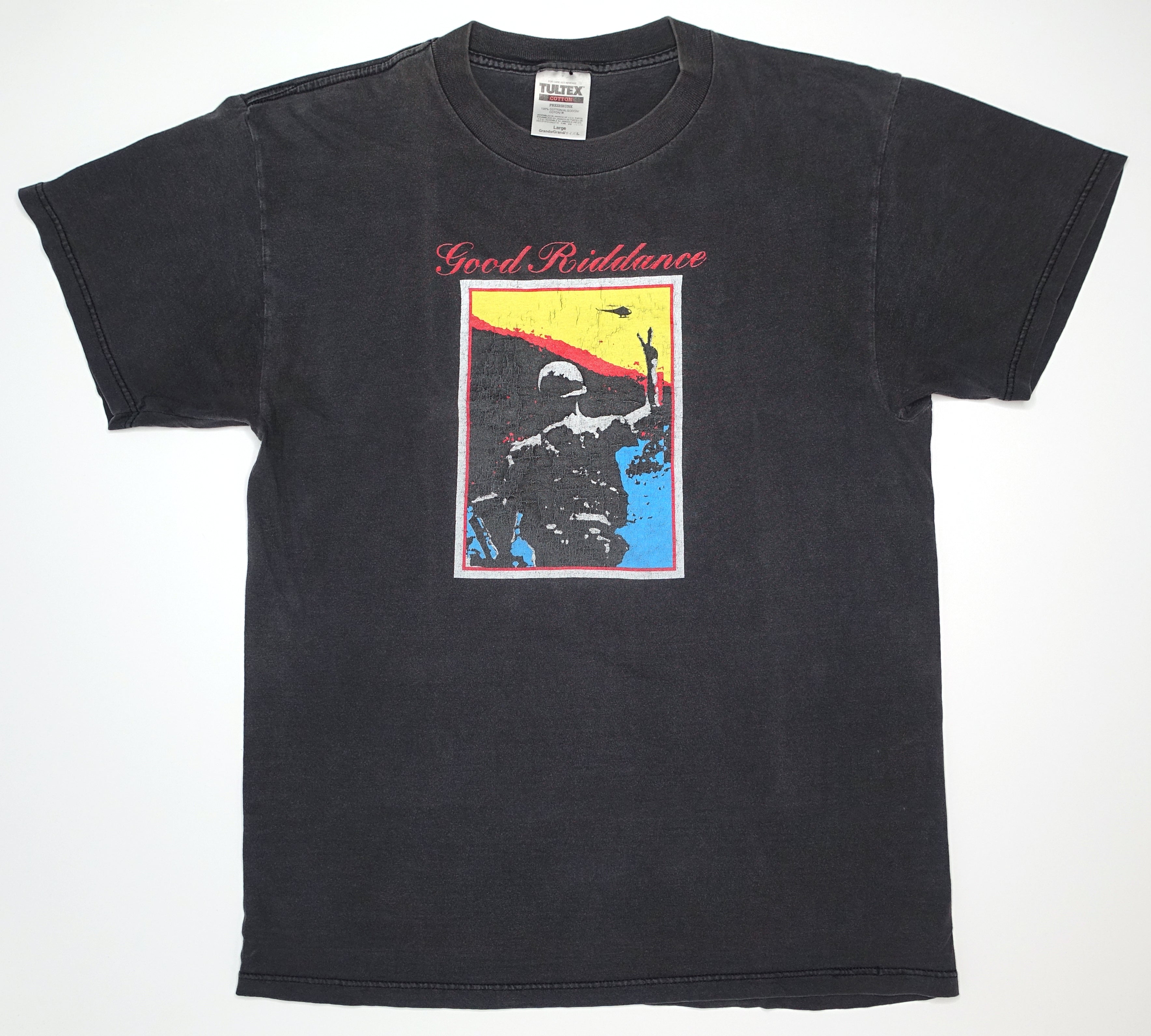 Good Riddance - Ballads From The Revolution 1998 Tour Shirt Size Large
