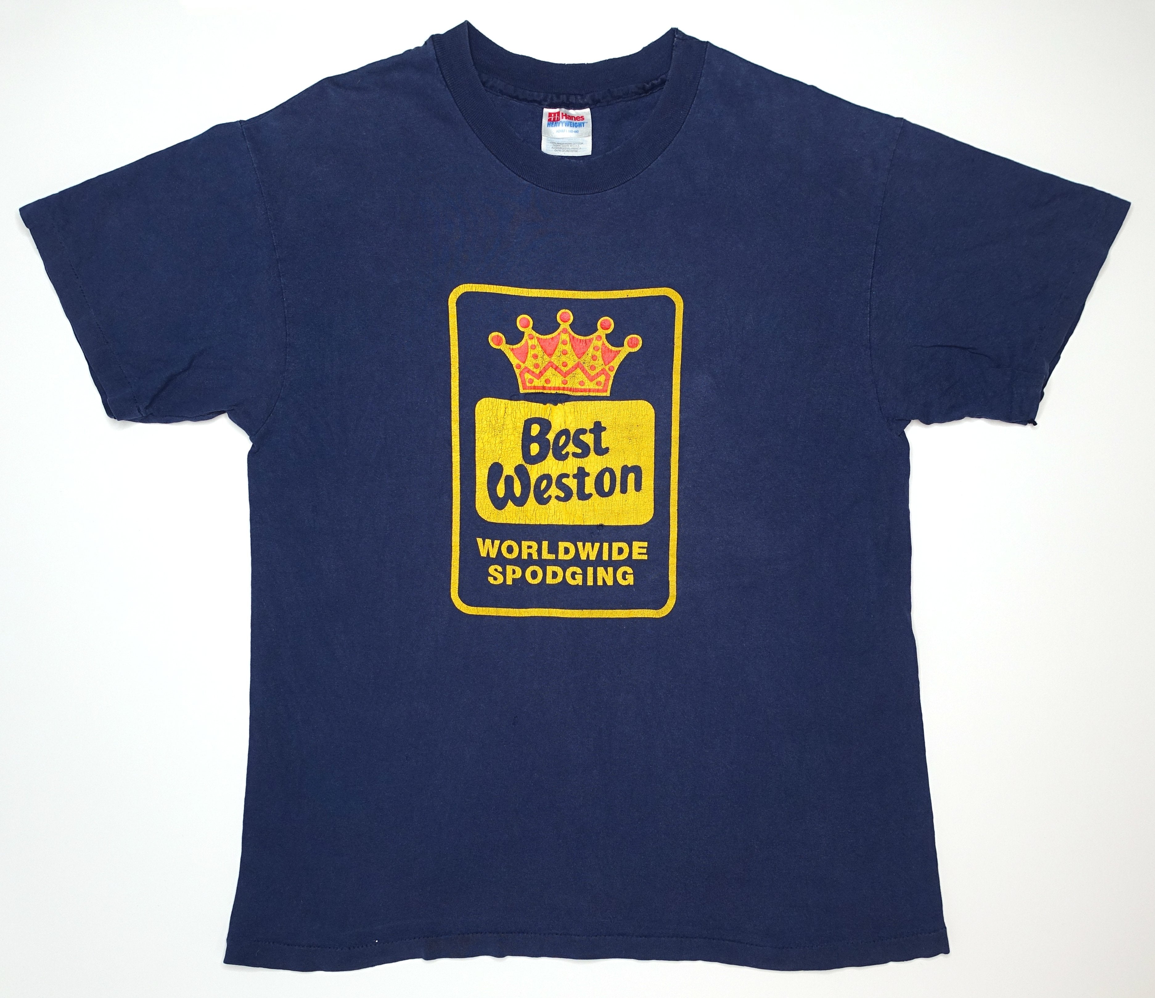 Weston - Best Weston Worldwide Spodging 90's Tour Shirt Size Large