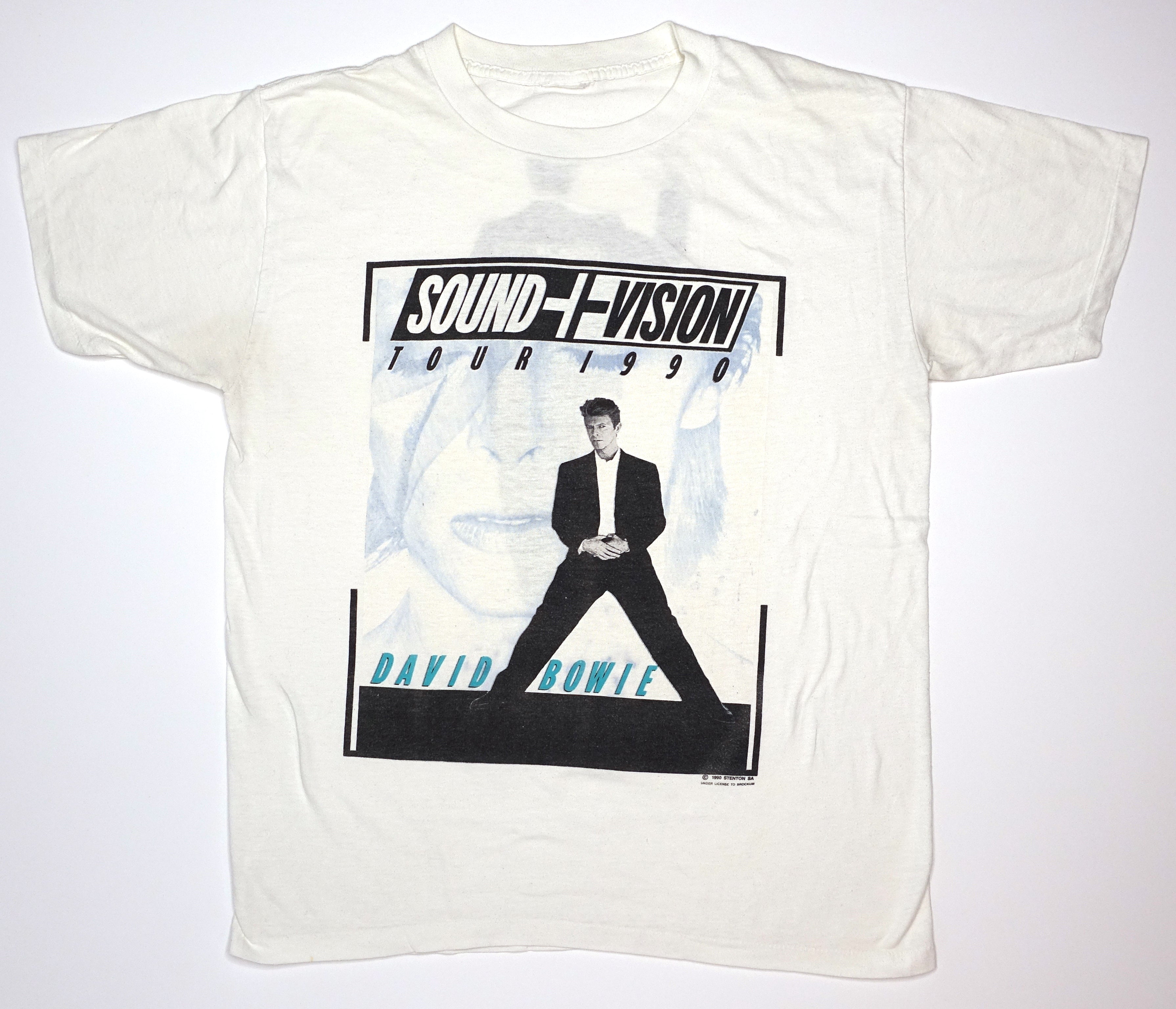 David Bowie - Sound / Vision 1990 Tour Shirt Size Large