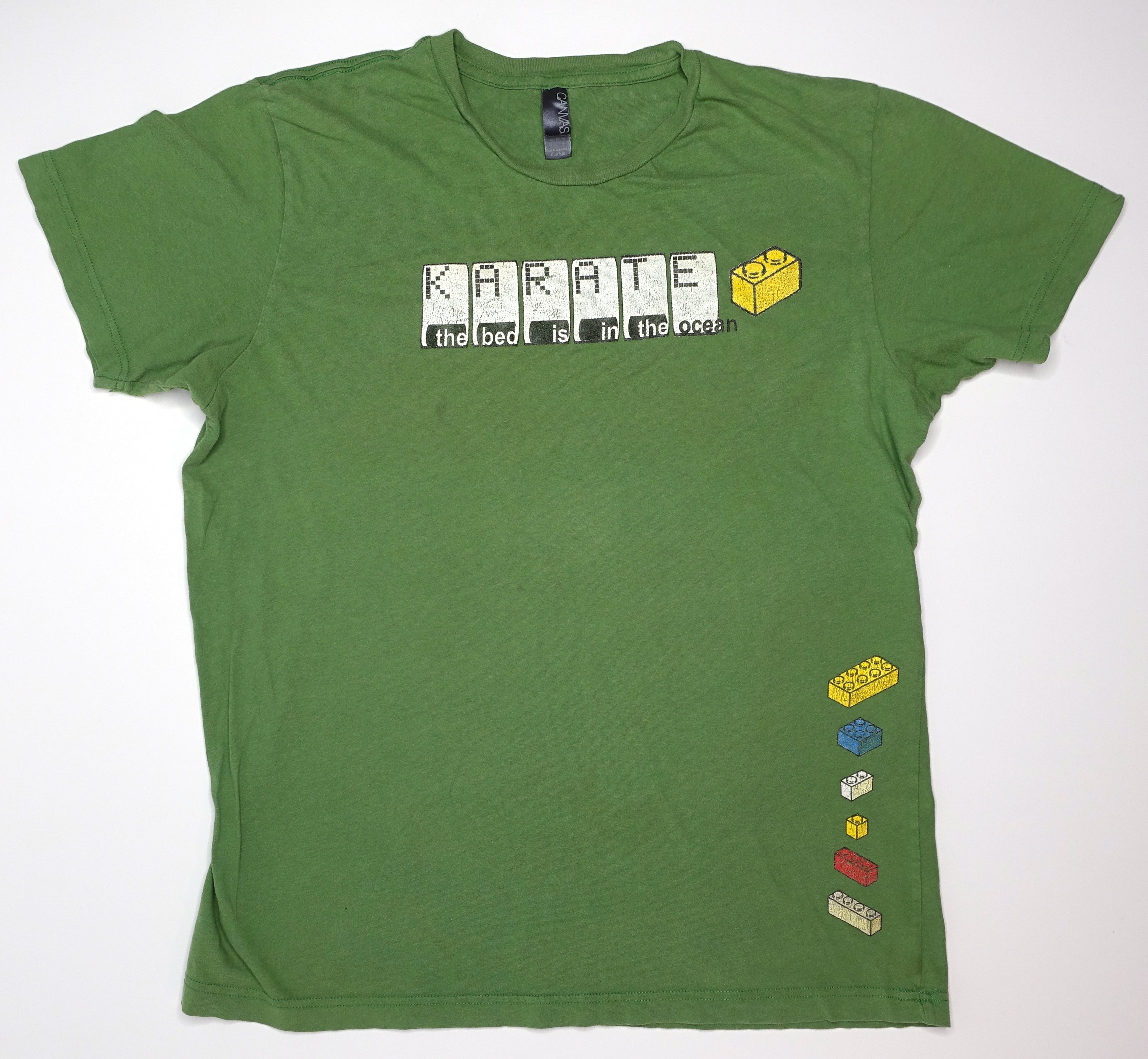 Karate - The Bed Is In The Ocean Shirt Size Large (Bootleg I think)