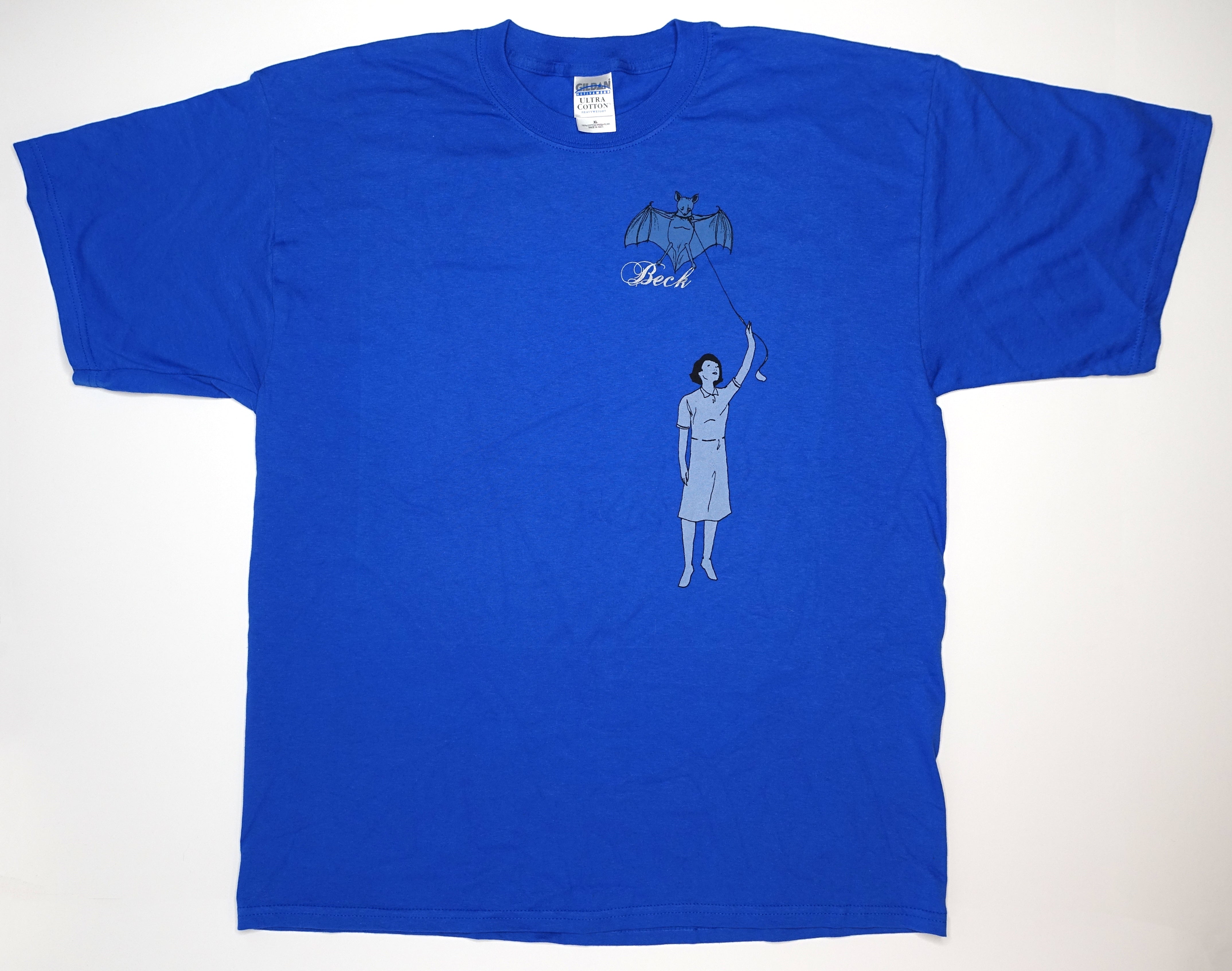 Beck – Guerolito Bat Flyer 2005 Tour Shirt Size XL