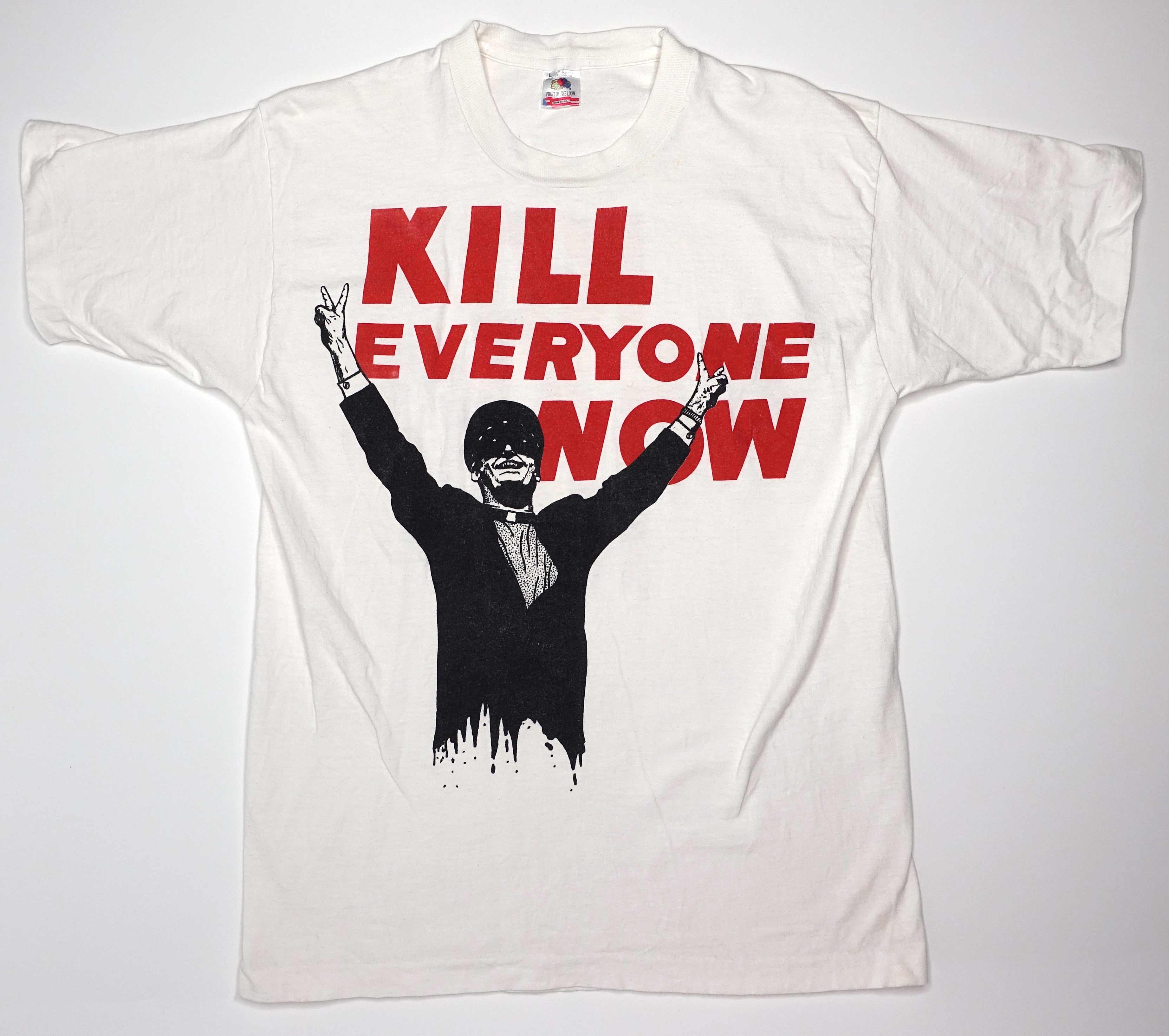 Nomeansno – Kill Everyone Now \ Mr. Happy? 1993 Shirt Size Large