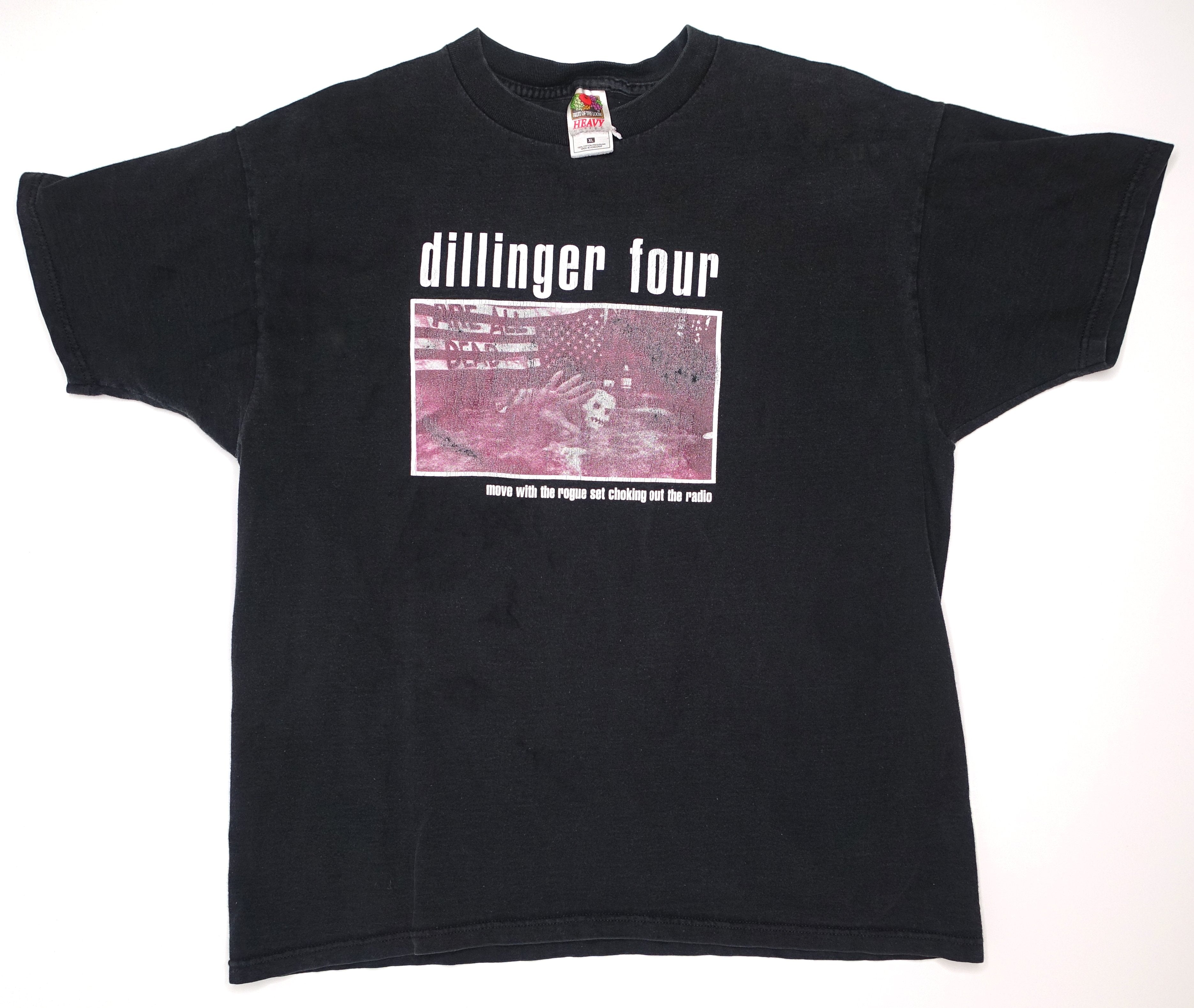 Dillinger Four – Midwestern Songs Of The Americas 1998 Tour Shirt (FOTL) Size XL