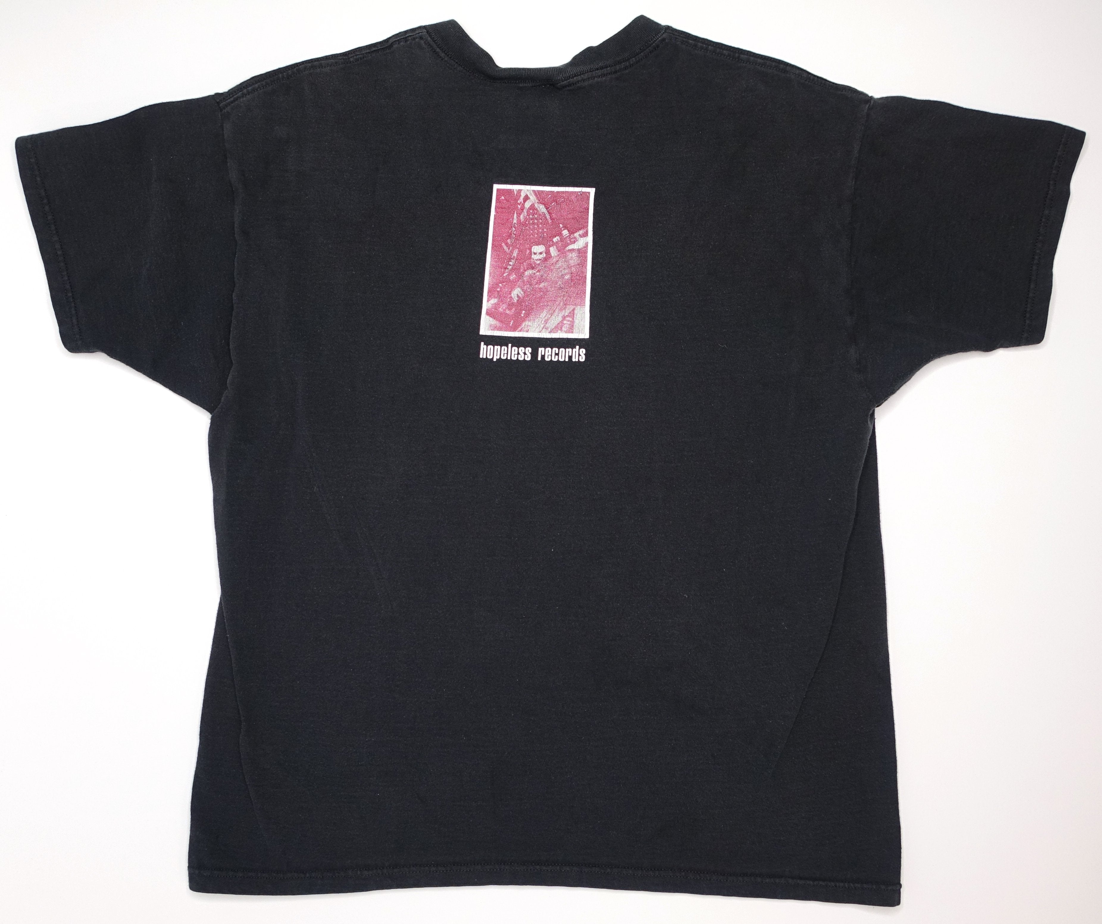 Dillinger Four – Midwestern Songs Of The Americas 1998 Tour Shirt (FOTL) Size XL