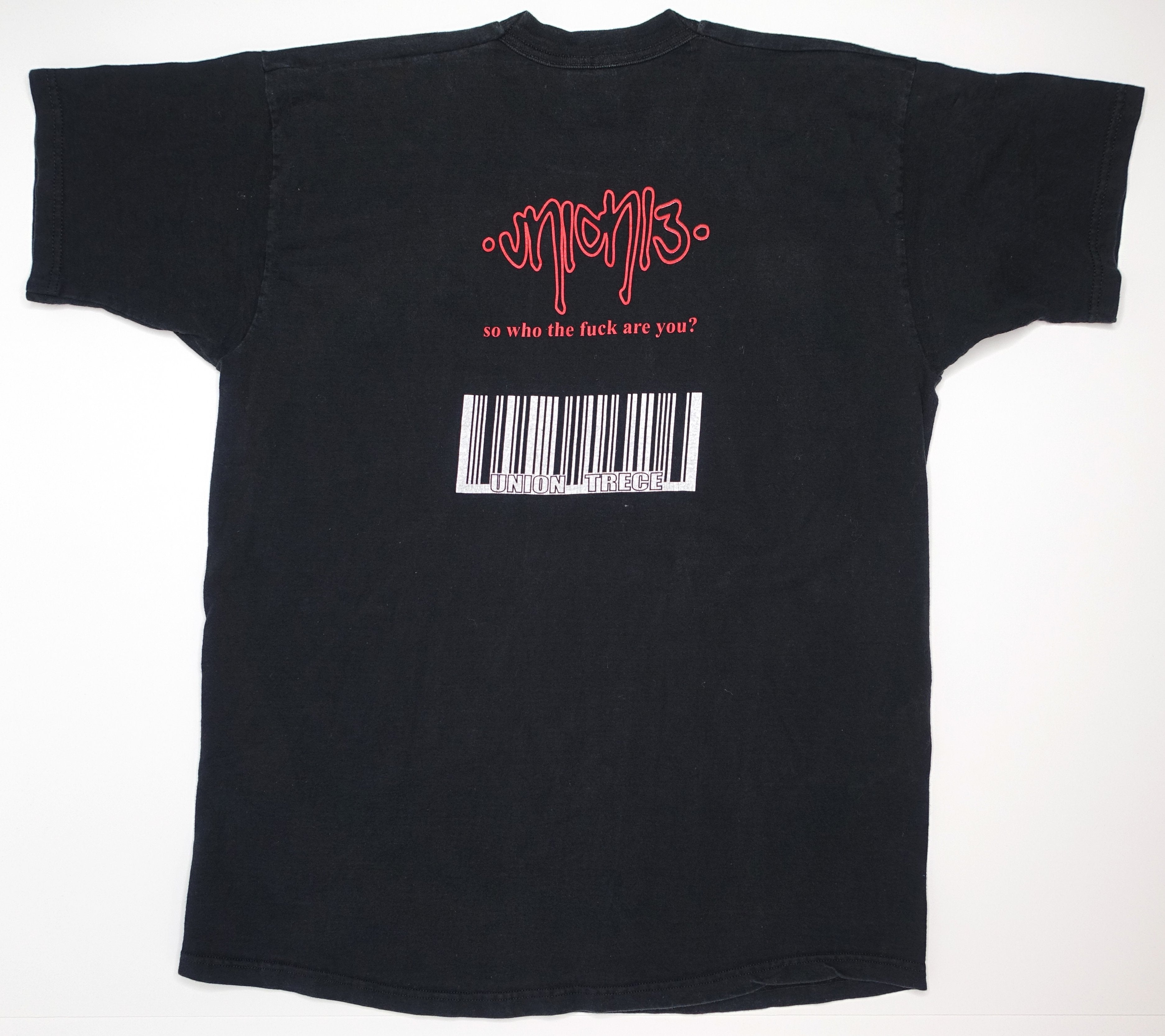 Union 13 - So Who The Fuck Are You? 1998 Tour Shirt Size XL