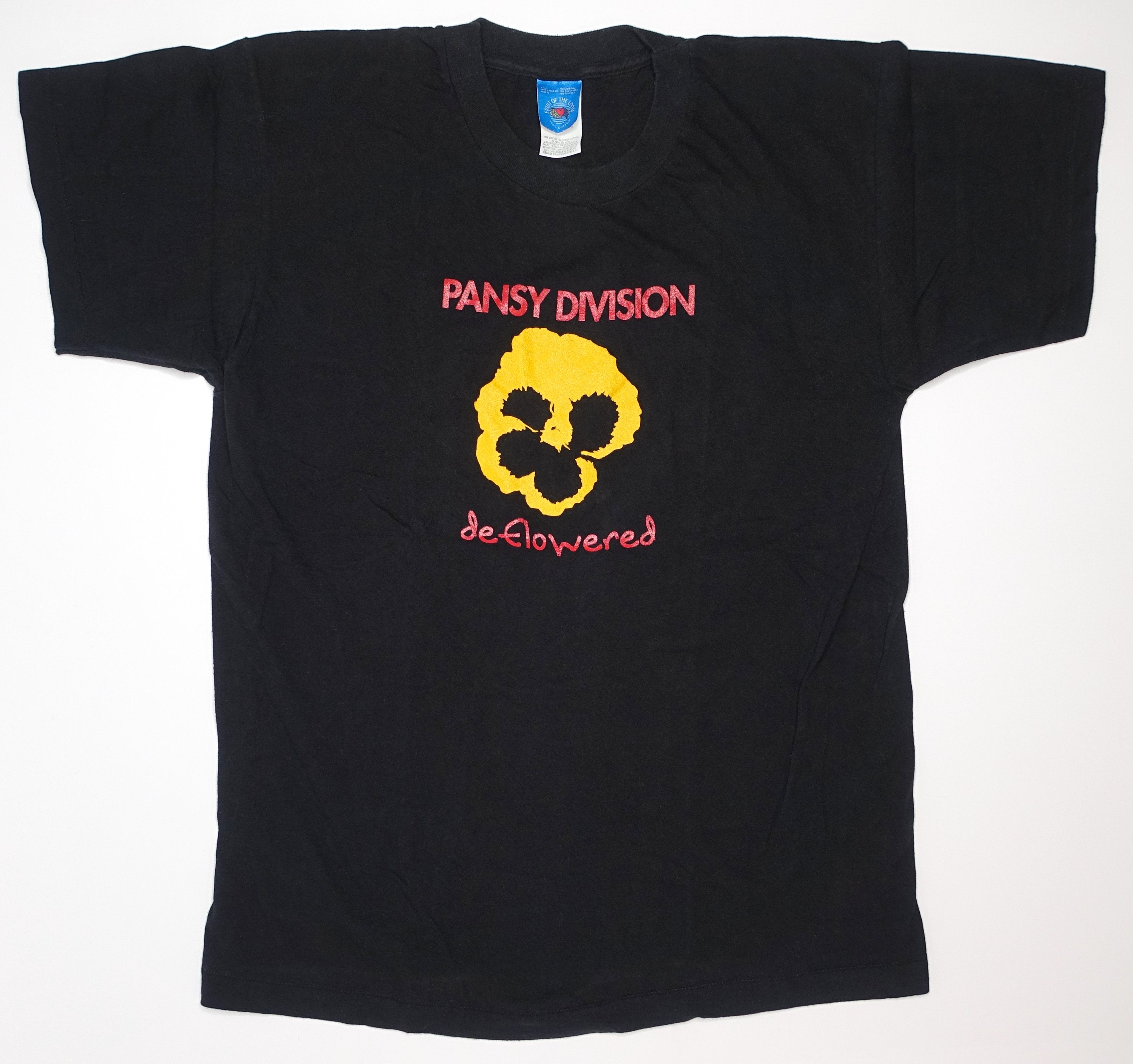 Pansy Division - Deflowered 1994 Tour Shirt Size Large
