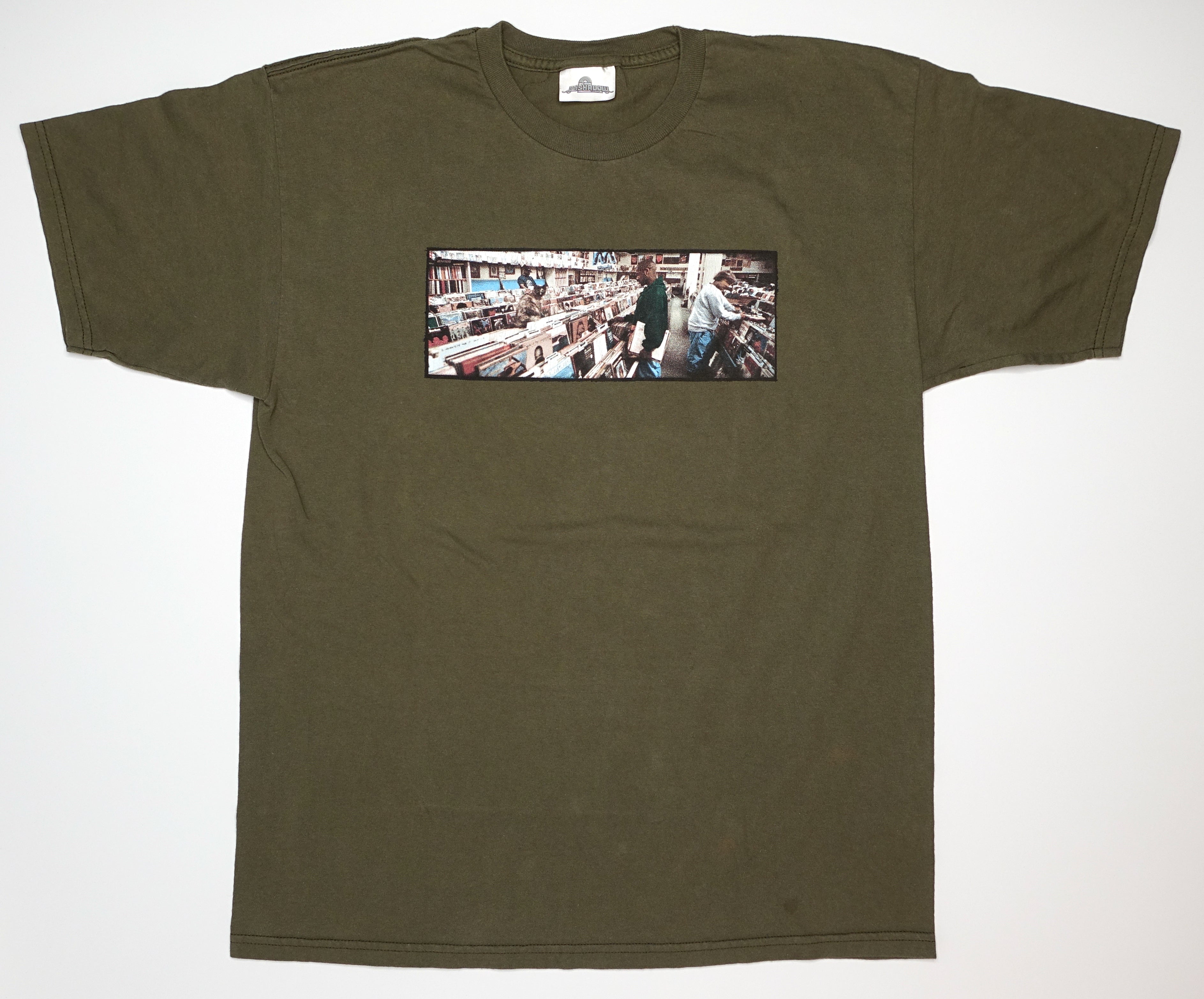 DJ Shadow - Entroducing 20th Anniversary Shirt Size Large