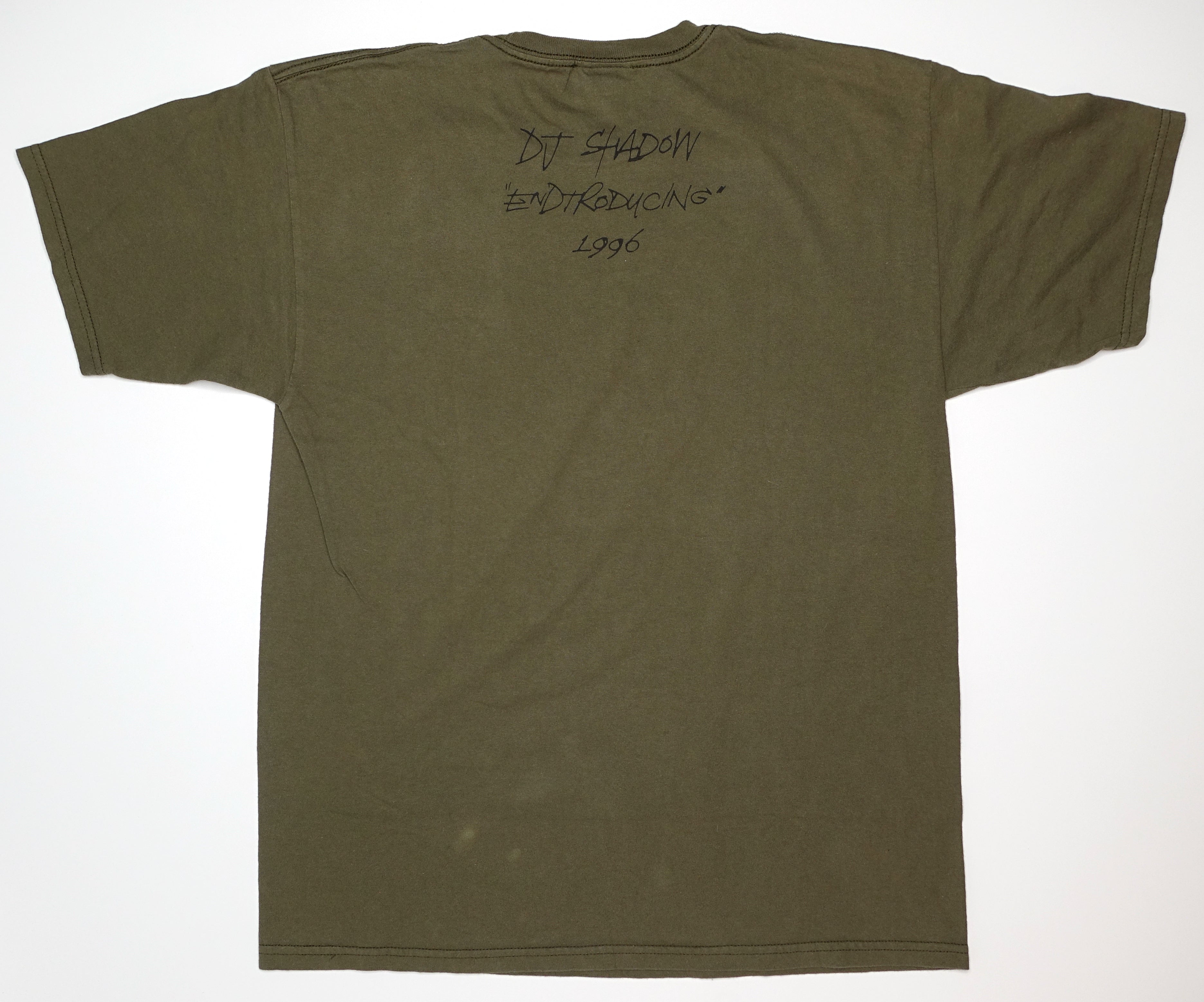 DJ Shadow - Entroducing 20th Anniversary Shirt Size Large