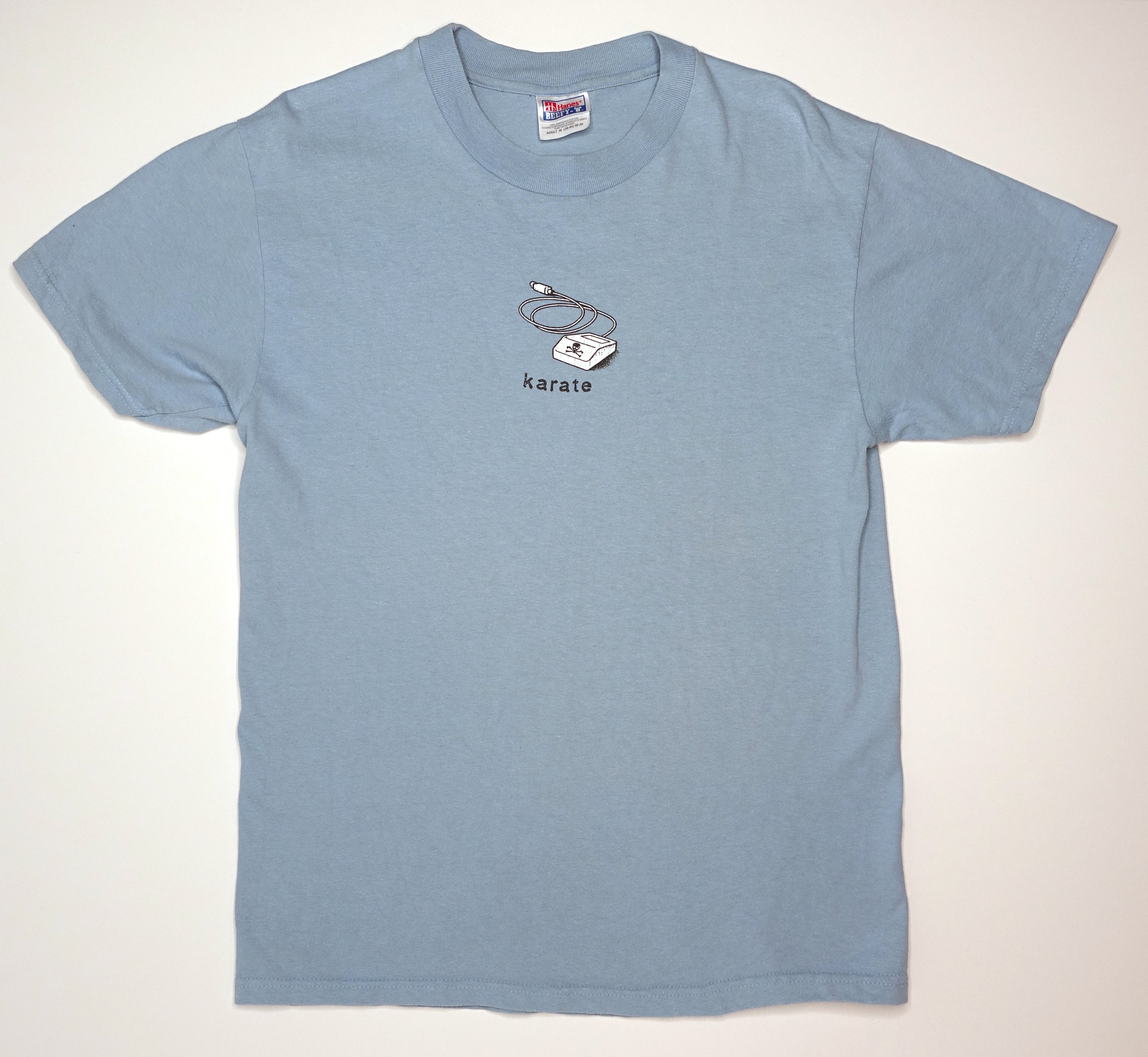 Karate - Mouse/Computer The Bed Is In The Ocean 1998 Tour Shirt Size Medium